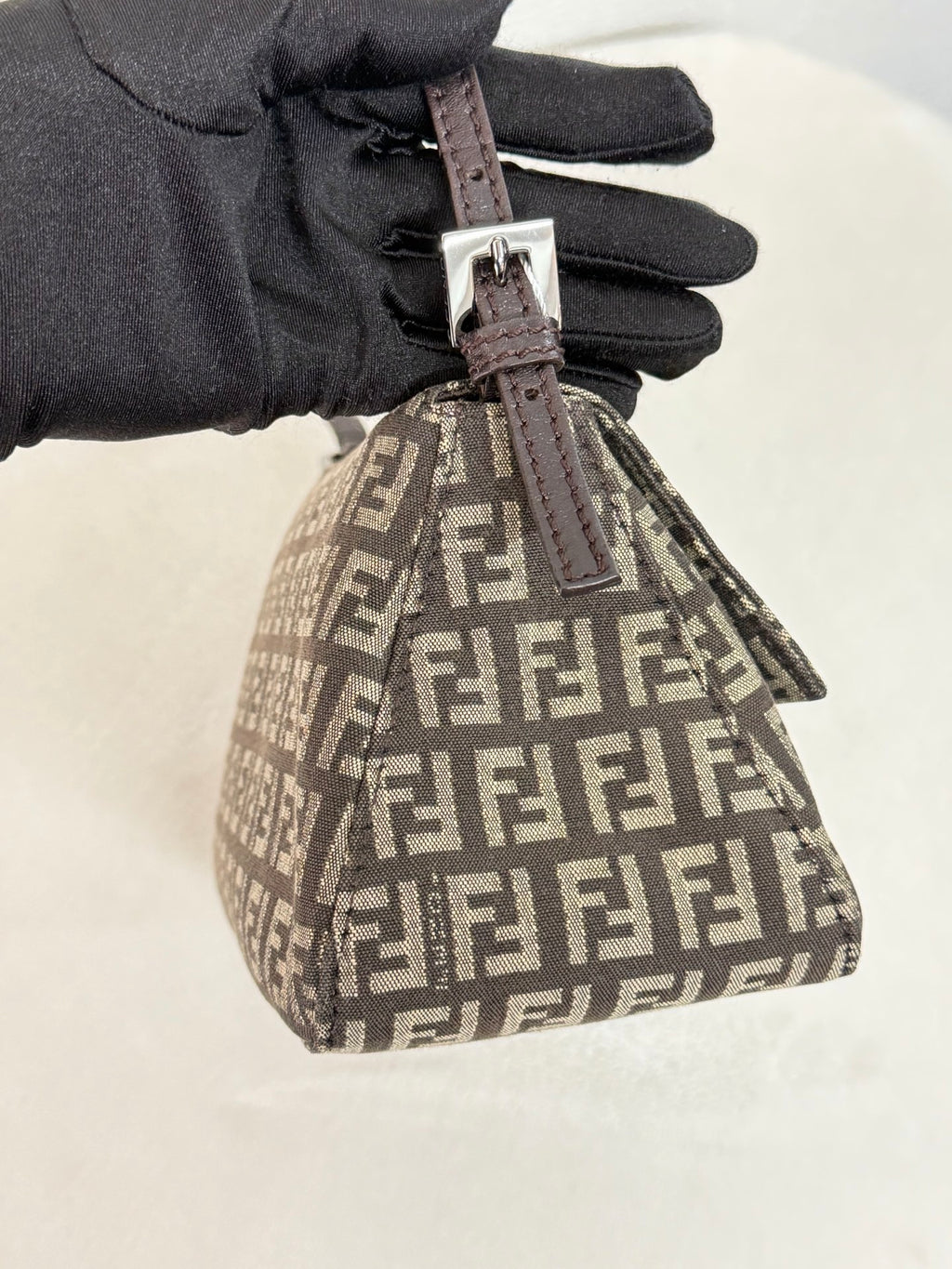 FENDI Zucchino Baguette