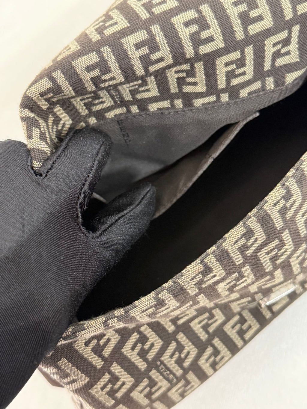 FENDI Zucchino Baguette
