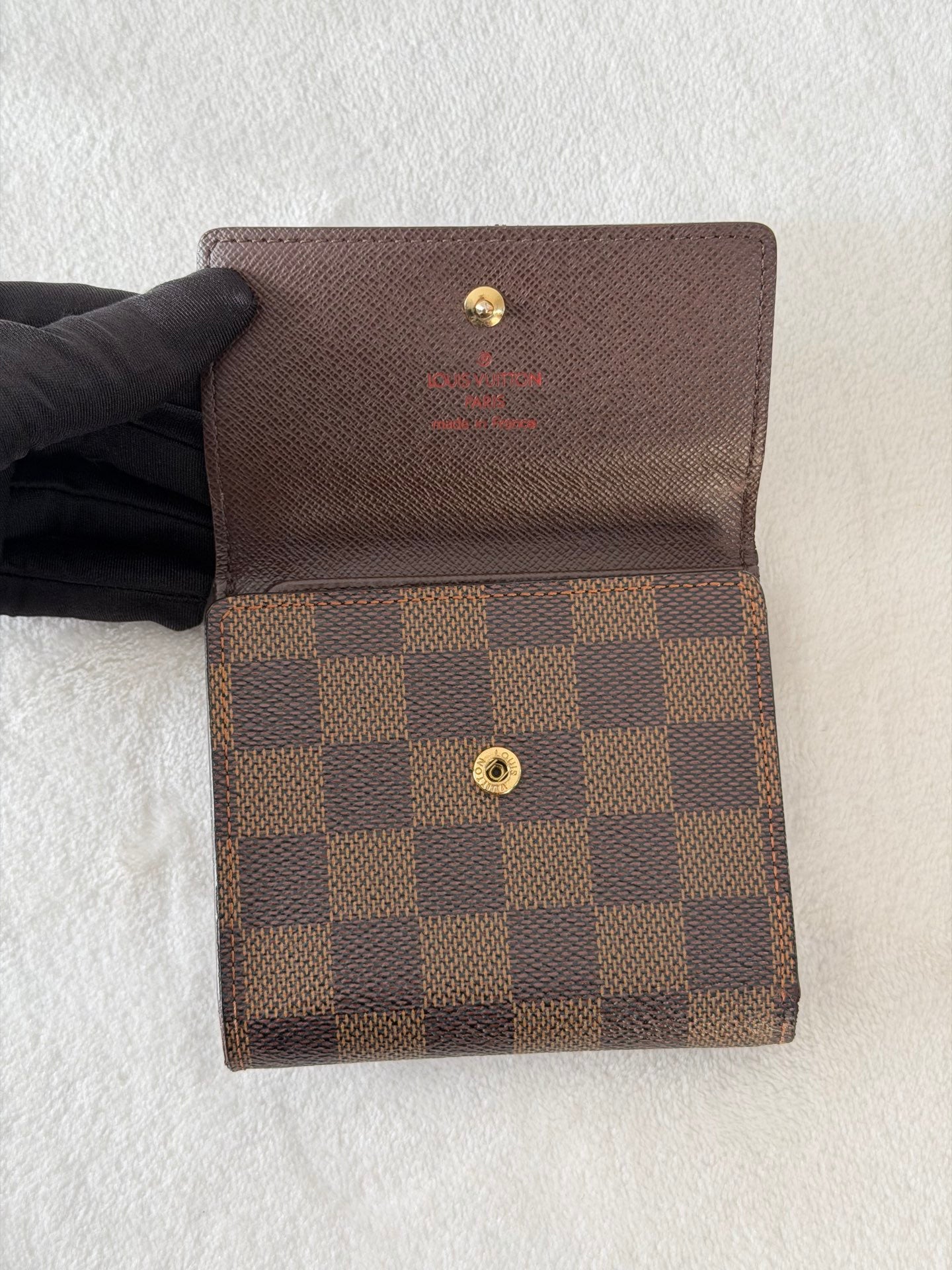 LOUIS VUITTON Damier Trifold Wallet