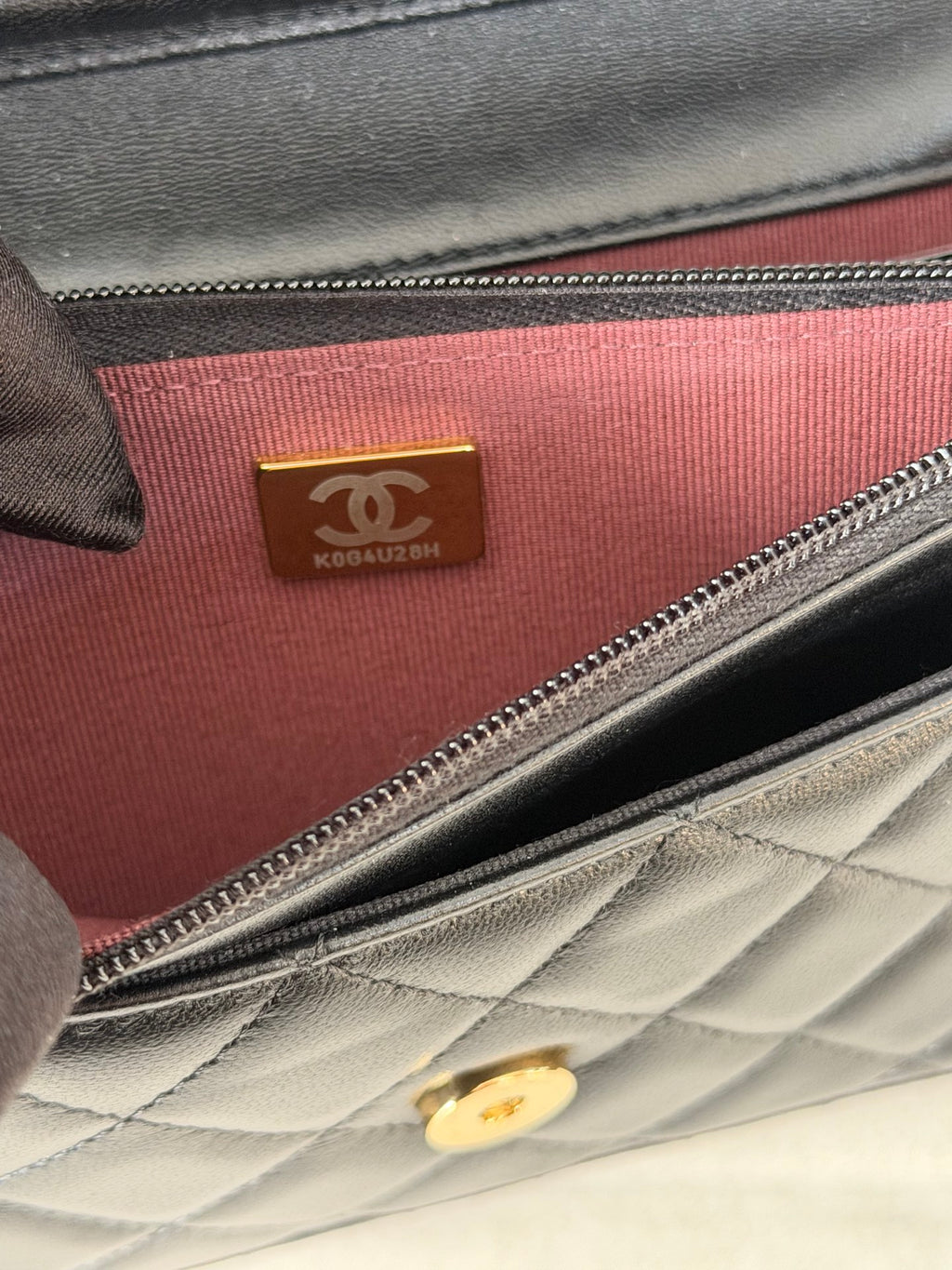 CHANEL Genuine Quilted Chainbag WOC