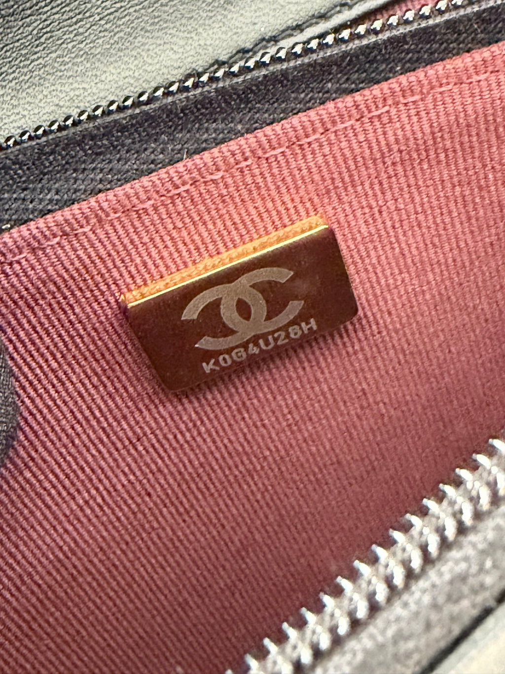 CHANEL Genuine Quilted Chainbag WOC