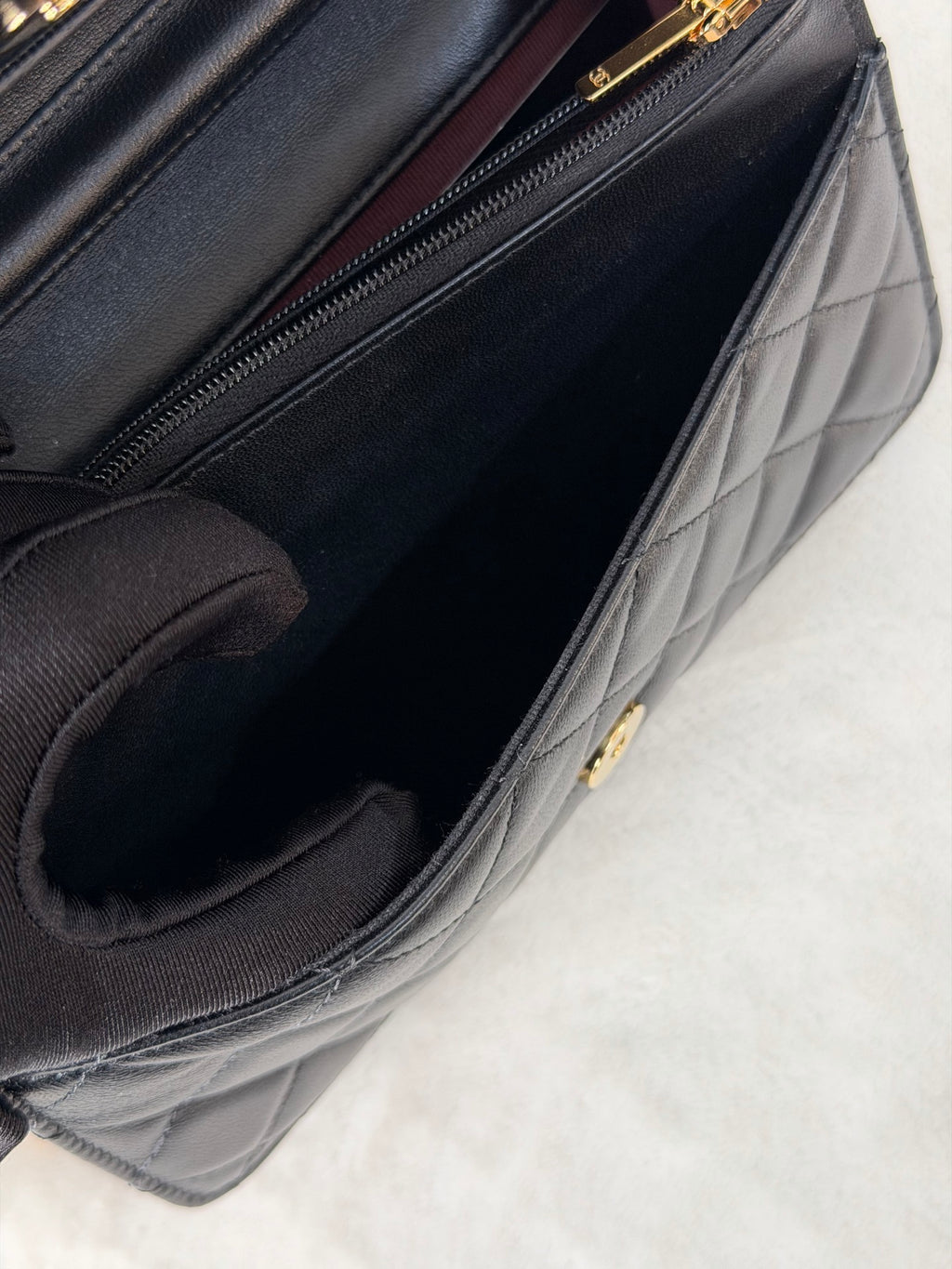 CHANEL Genuine Quilted Chainbag WOC