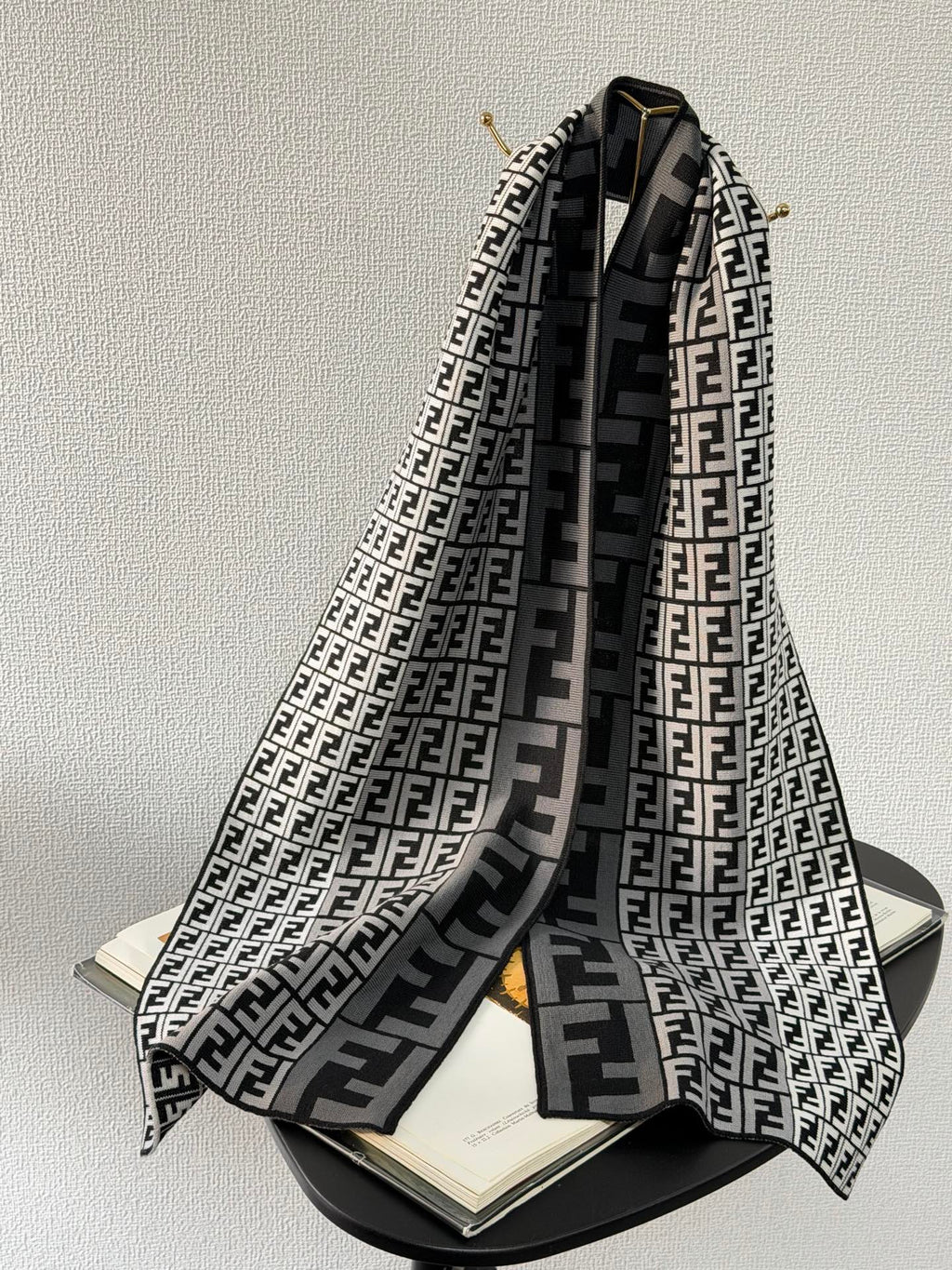 FENDI Zucchino Wool Scarf