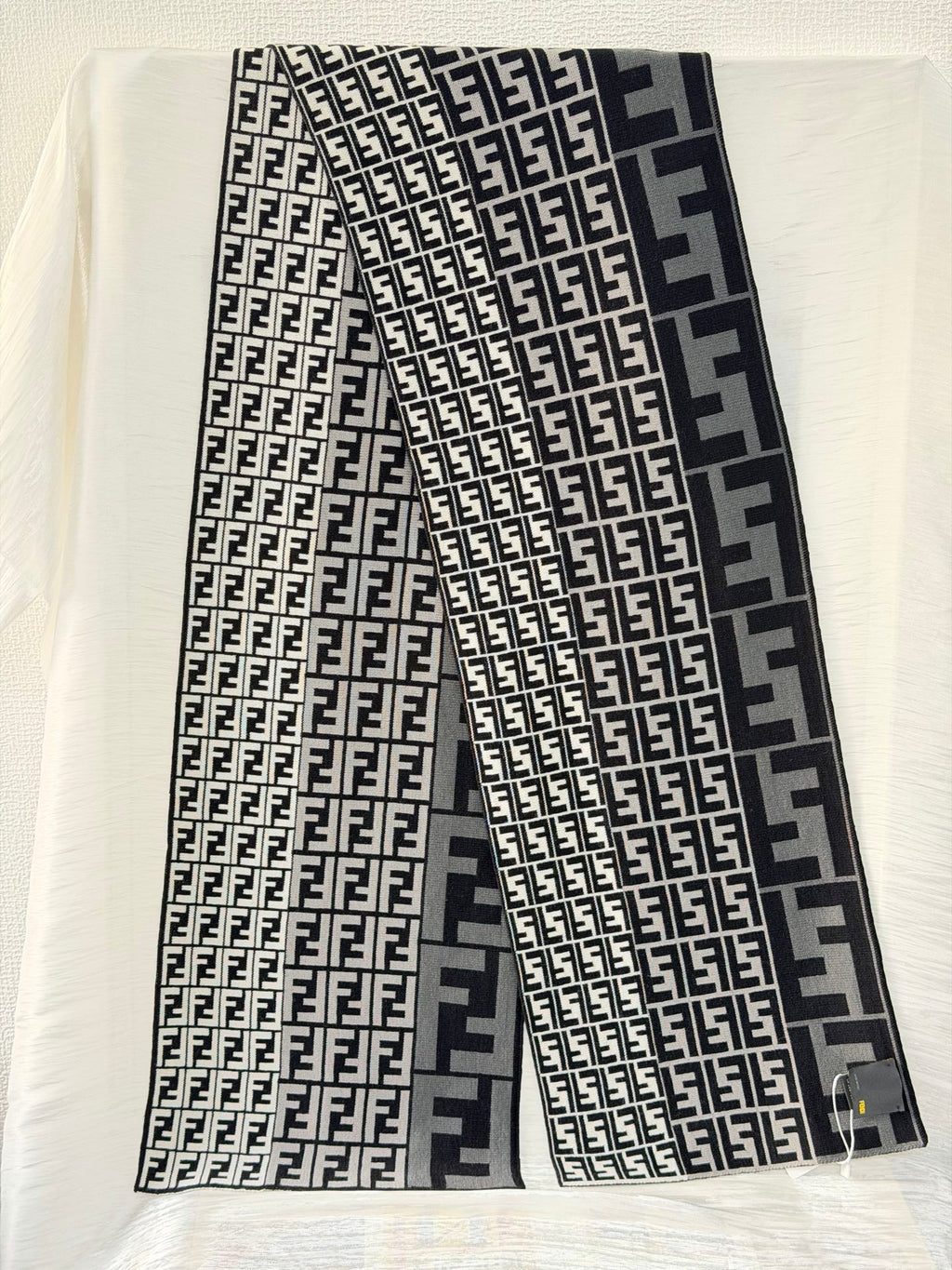 FENDI Zucchino Wool Scarf