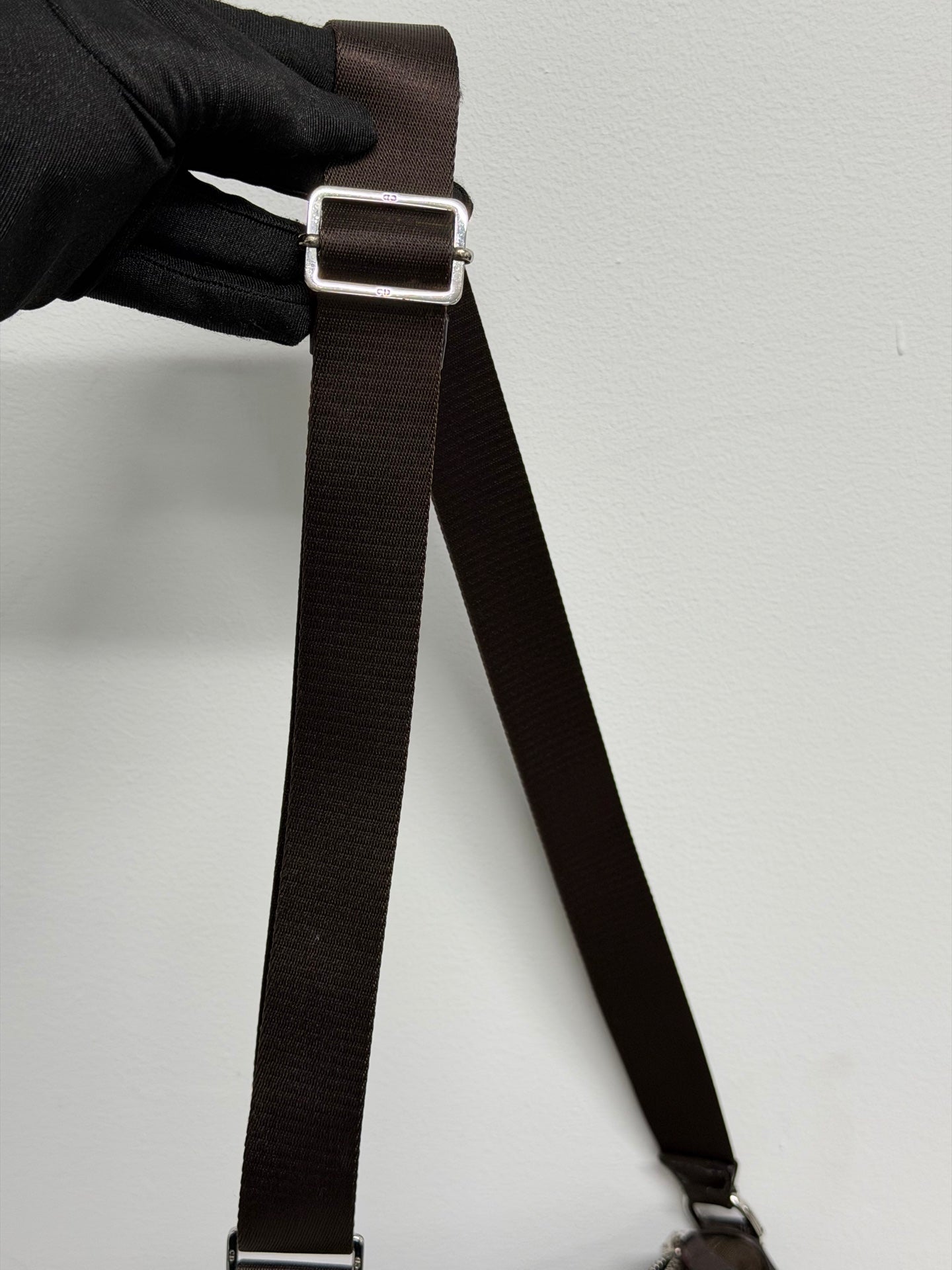CHRISTIAN DIOR D'Oblique Canvas Crossbody bag