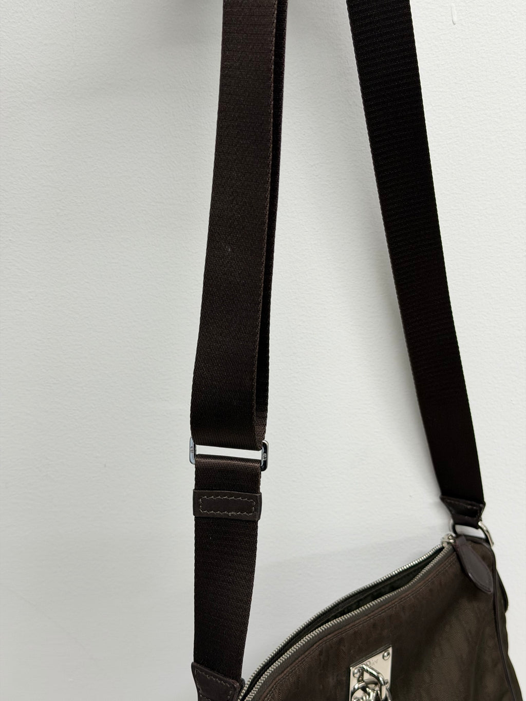 CHRISTIAN DIOR D'Oblique Canvas Crossbody bag
