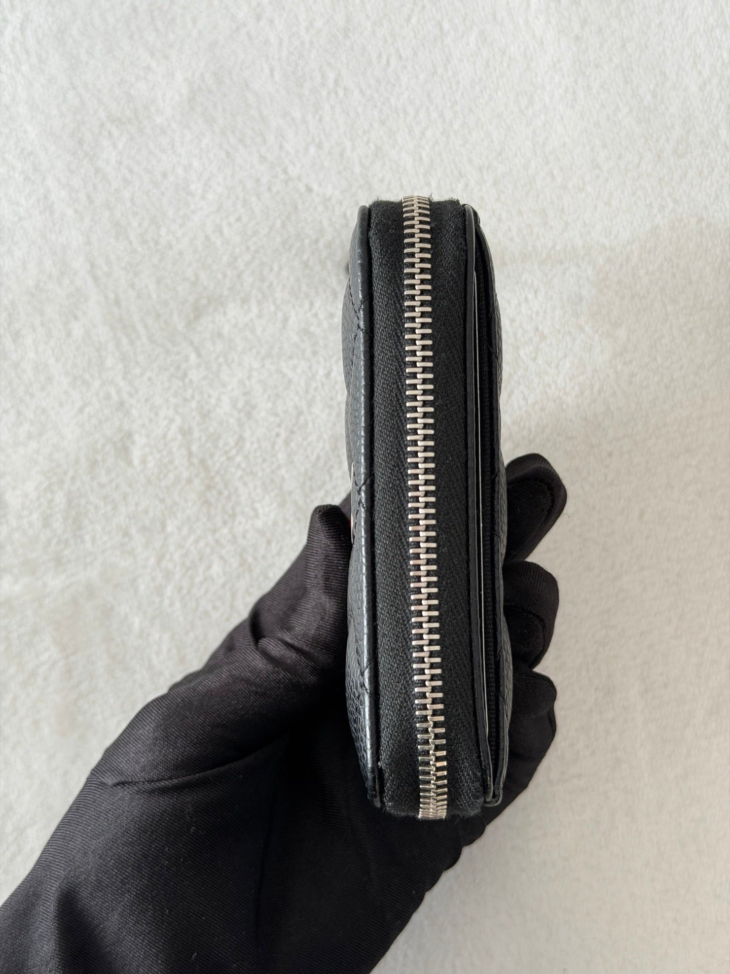 CHANEL DoubleC Logo Cavier Wallet