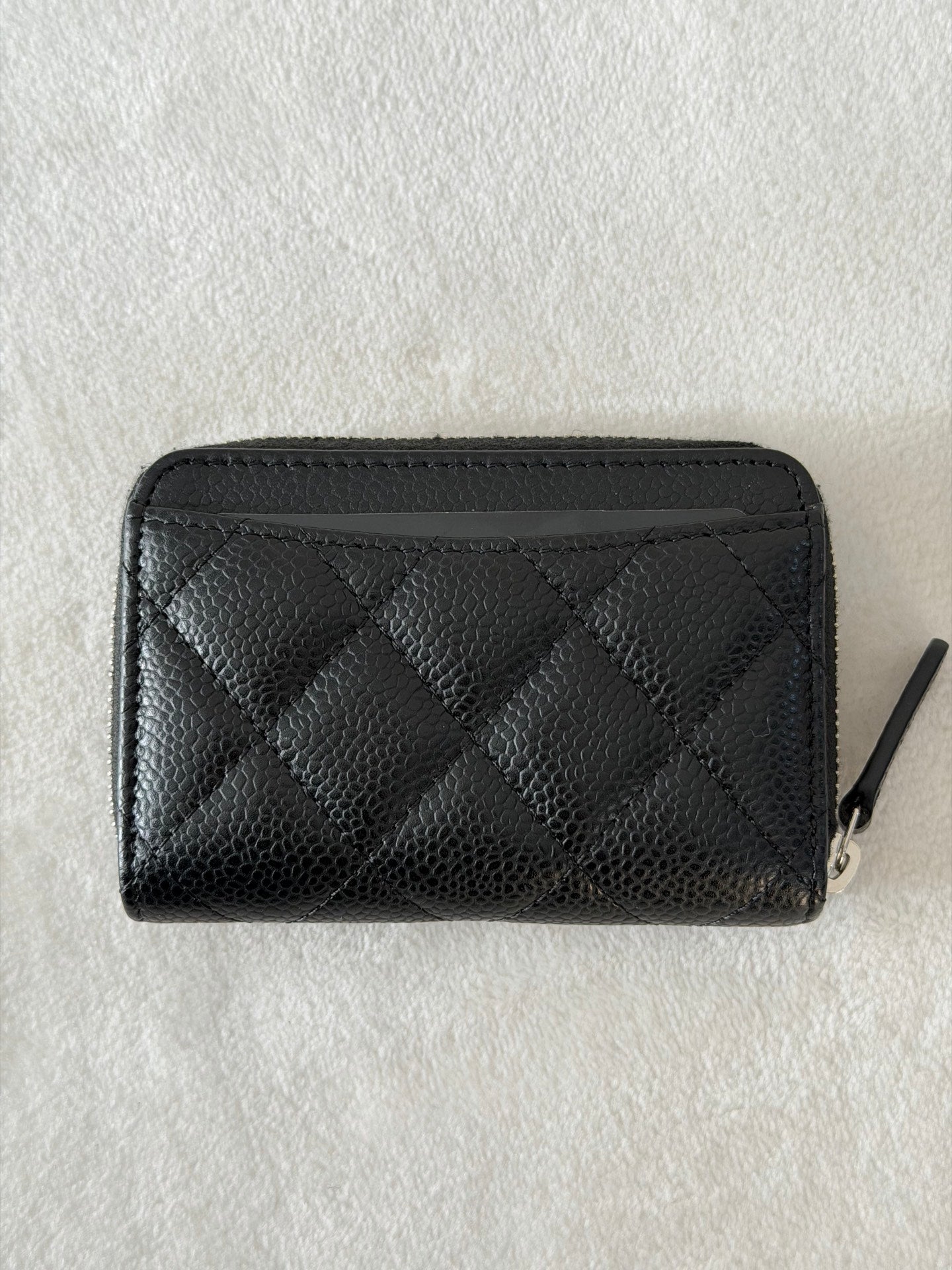 CHANEL DoubleC Logo Cavier Wallet