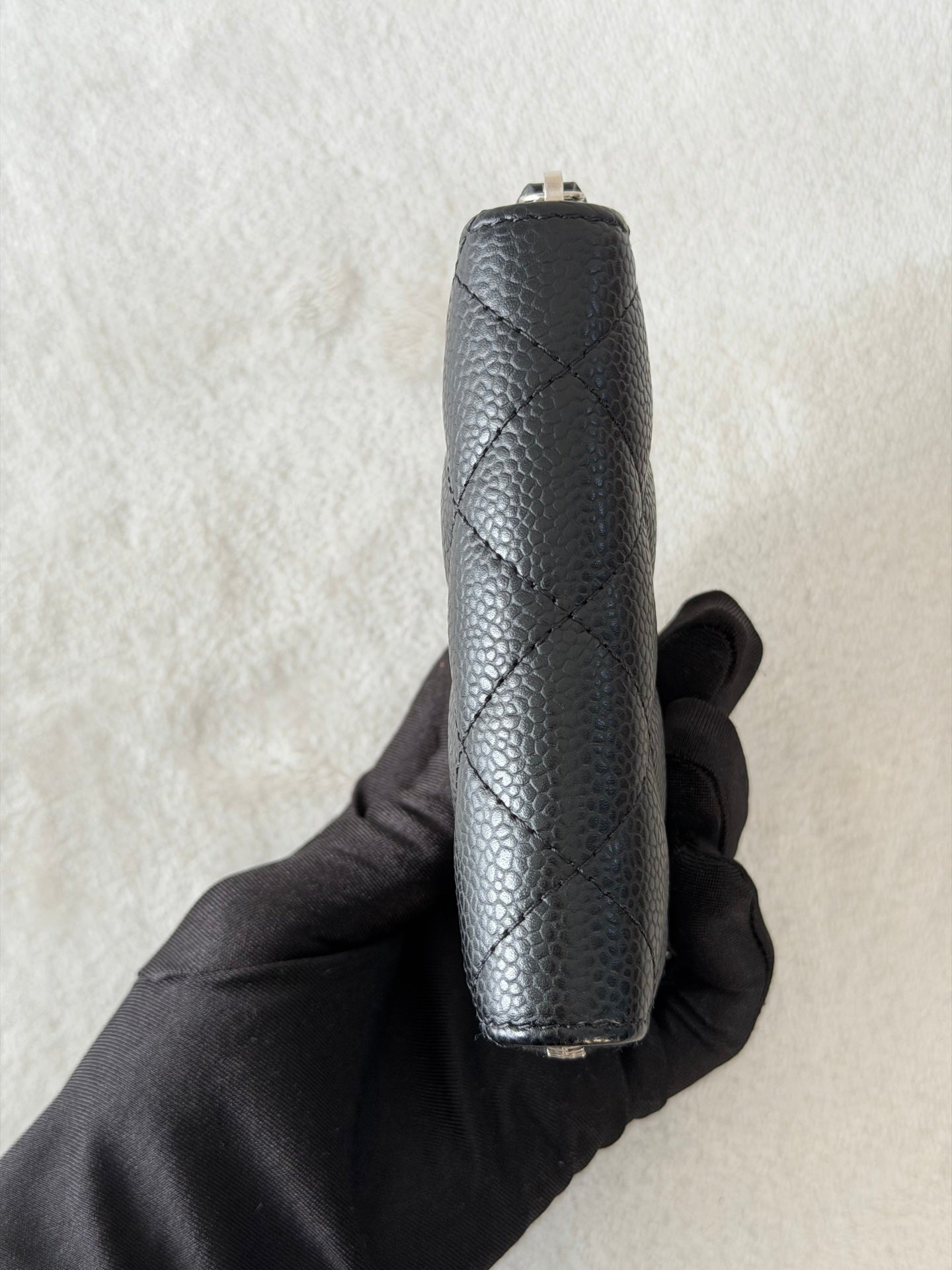 CHANEL DoubleC Logo Cavier Wallet