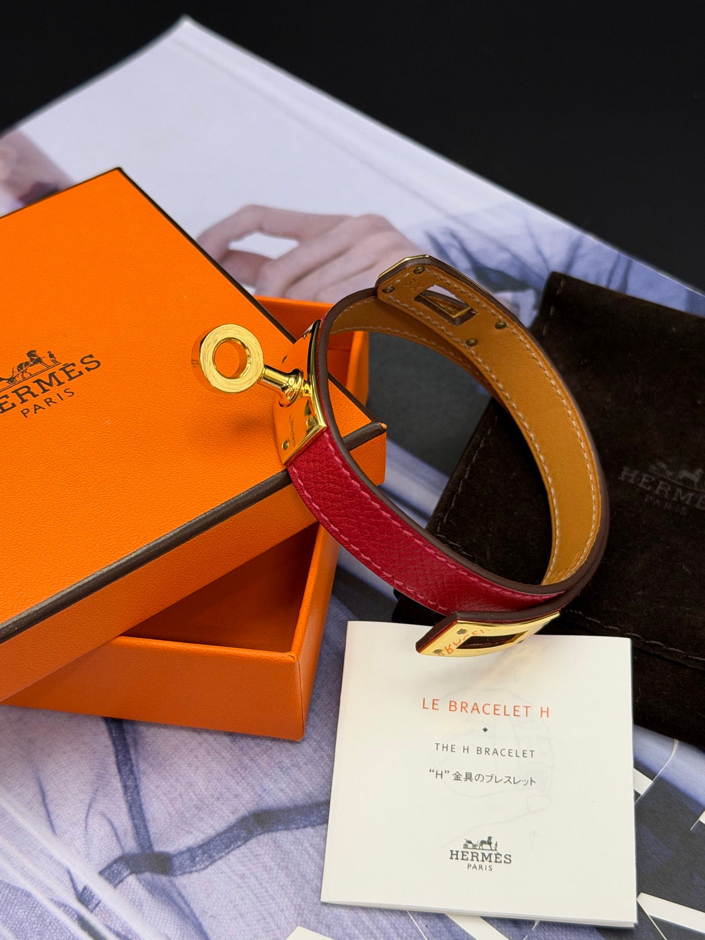 HERMES Geuine Kelly Braclet