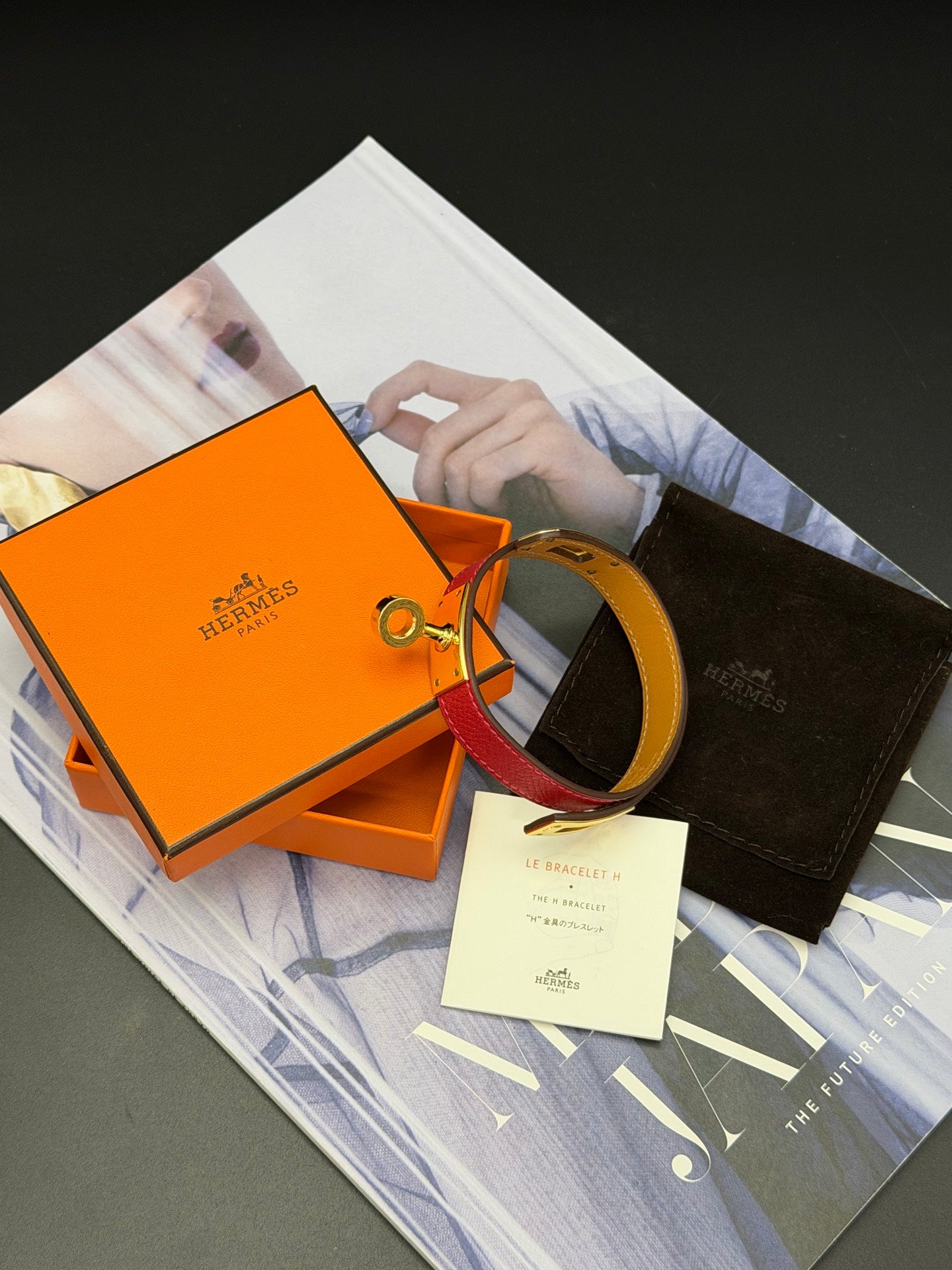 HERMES Geuine Kelly Braclet