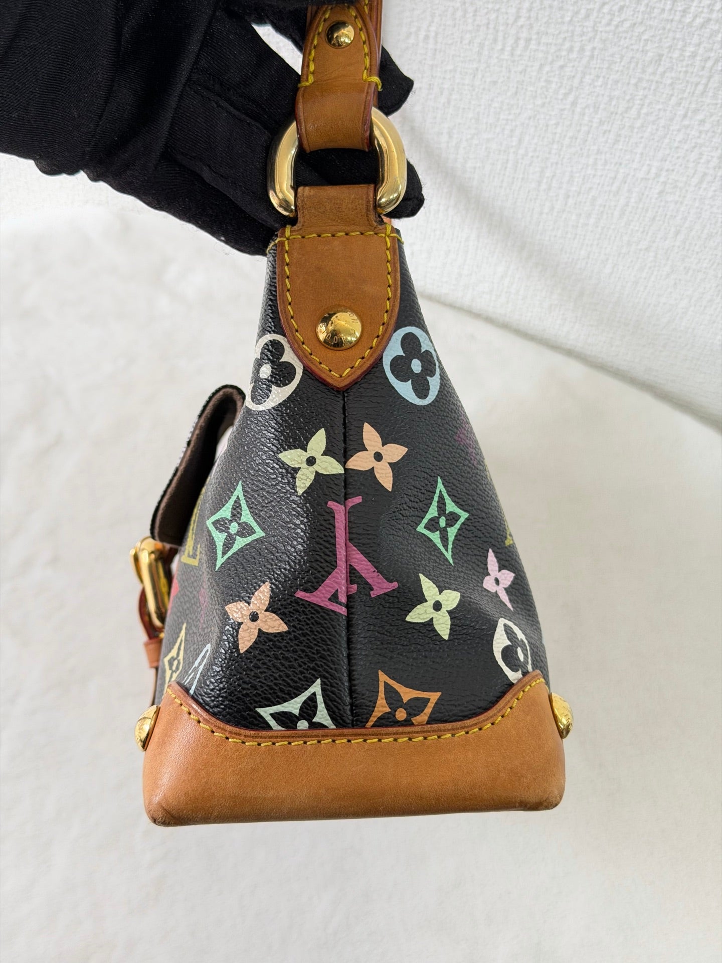 LOUIS VUITTON Monogram Multicolore Noir Shoulderbag