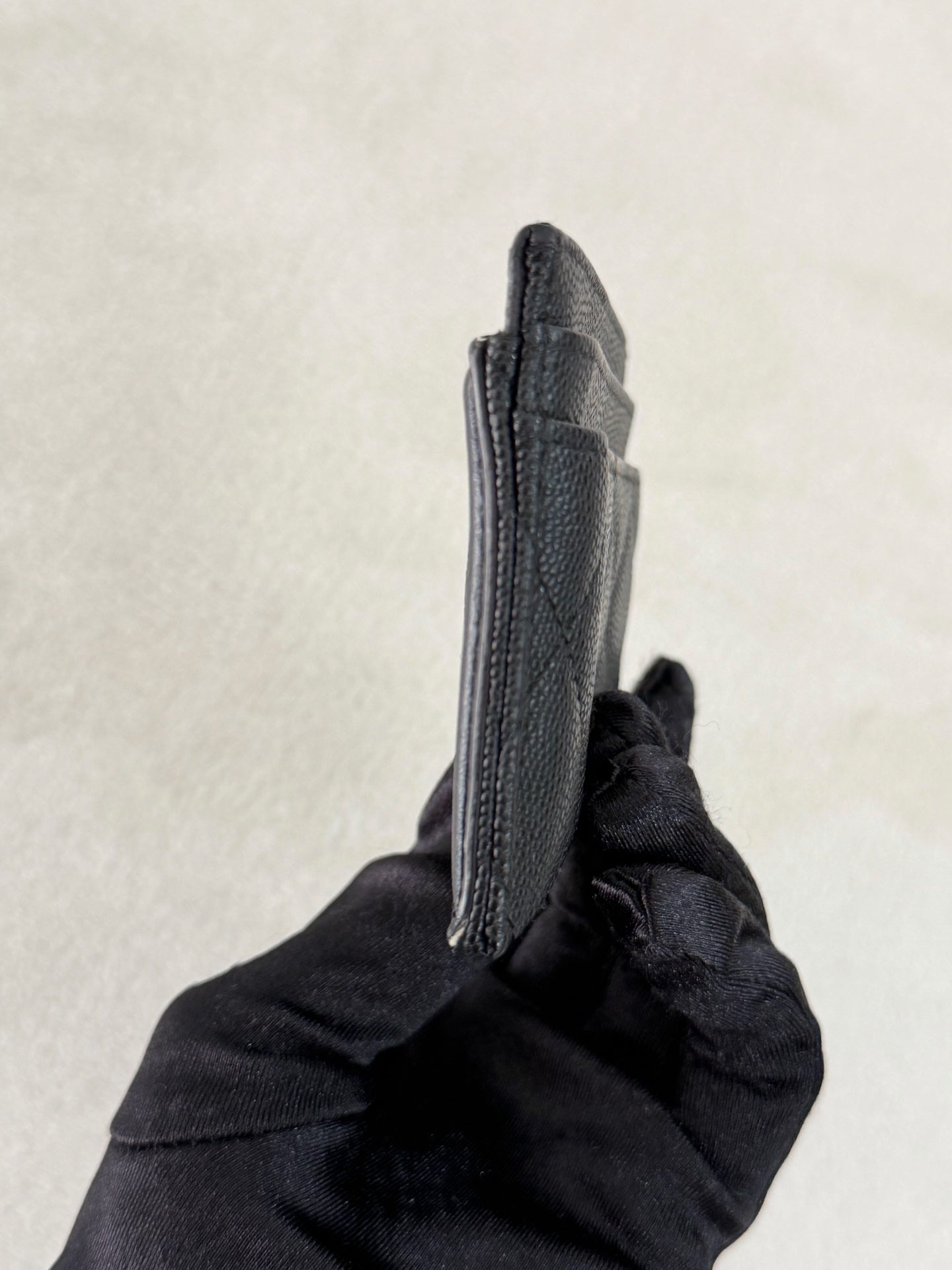 CHANEL Double-C Leather Wallet