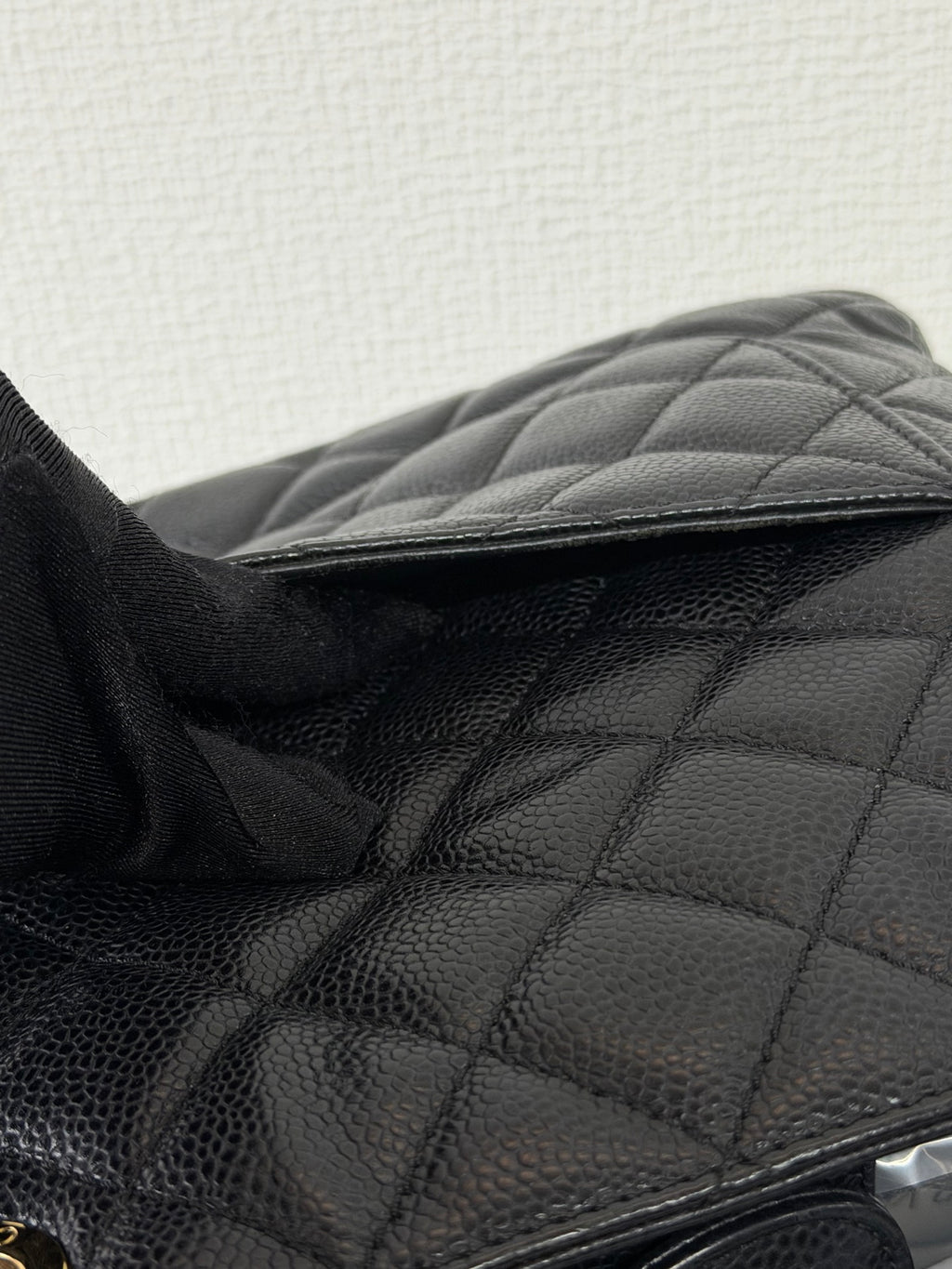 CHANEL Quilted Geuine GST Tote bag