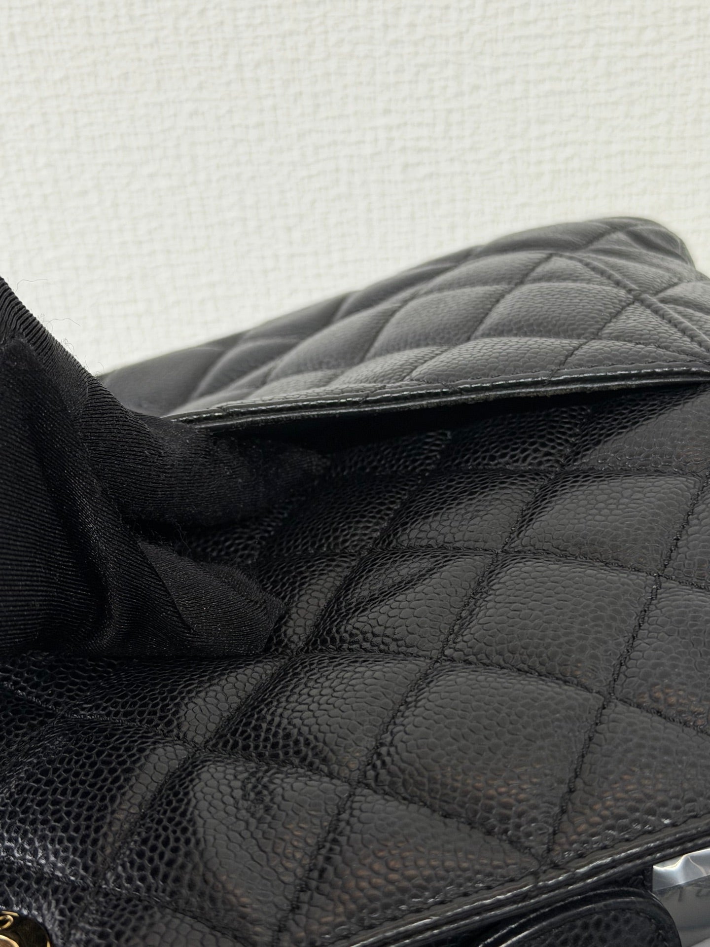 CHANEL Quilted Geuine GST Tote bag