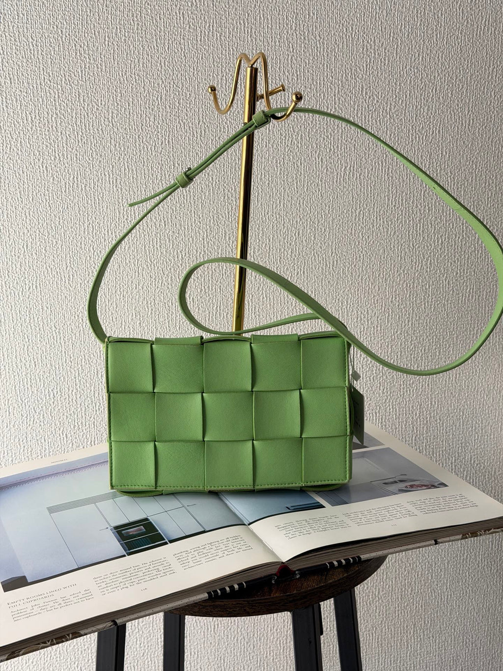 Bottega Veneta Cassette Grass Green Shoulderbag
