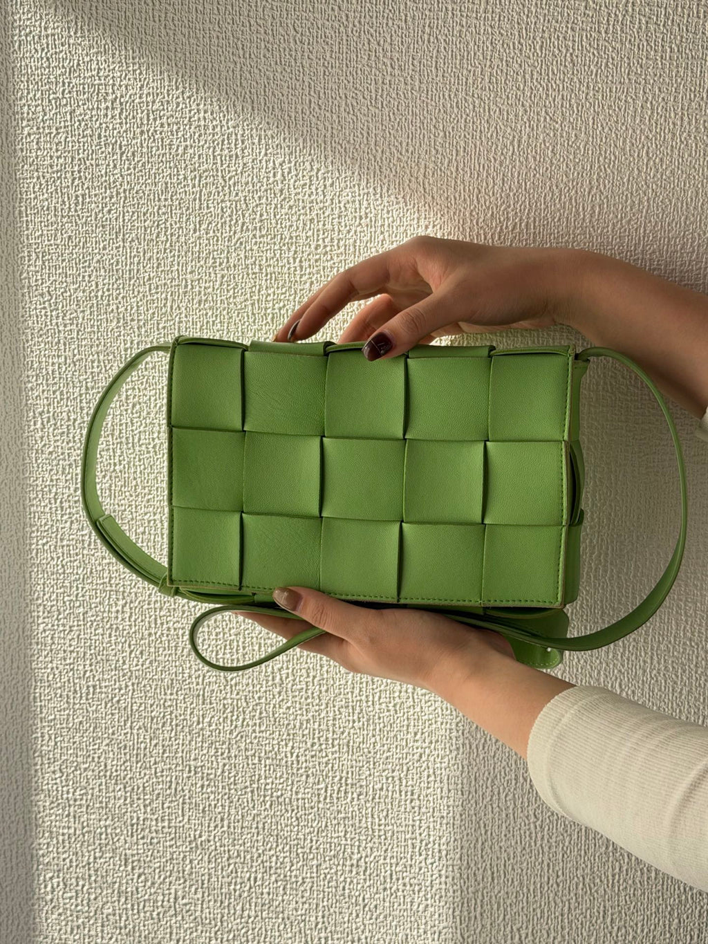 Bottega Veneta Cassette Grass Green Shoulderbag