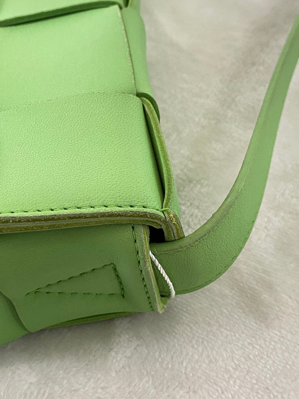 Bottega Veneta Cassette Grass Green Shoulderbag