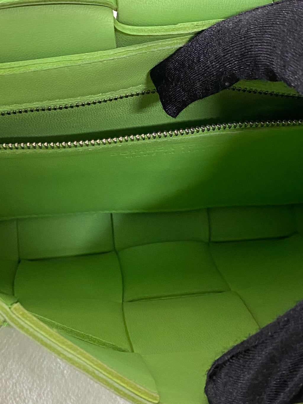 Bottega Veneta Cassette Grass Green Shoulderbag