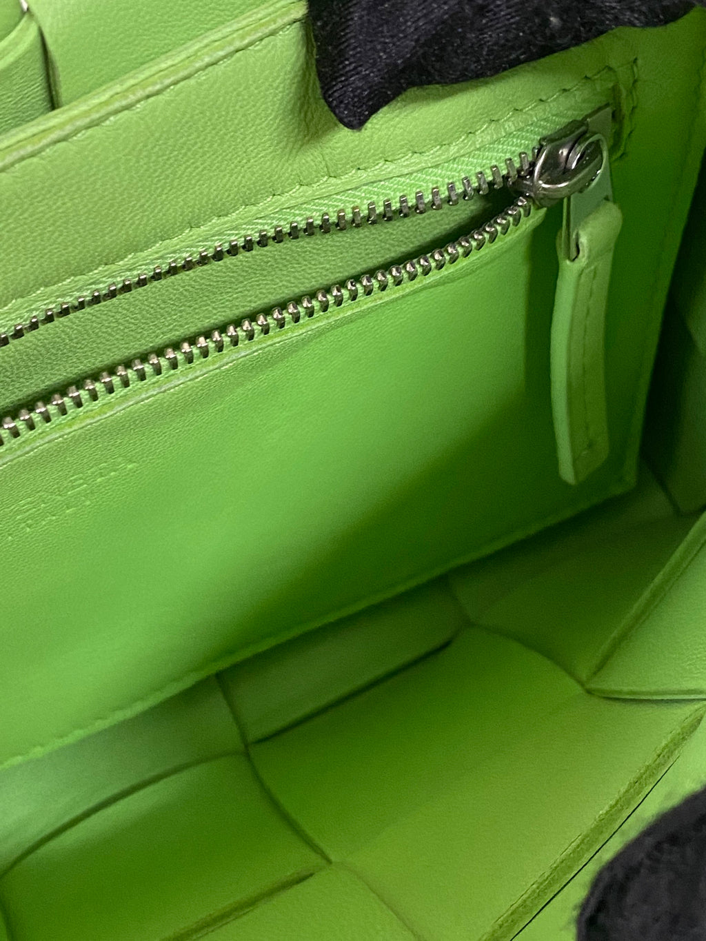 Bottega Veneta Cassette Grass Green Shoulderbag