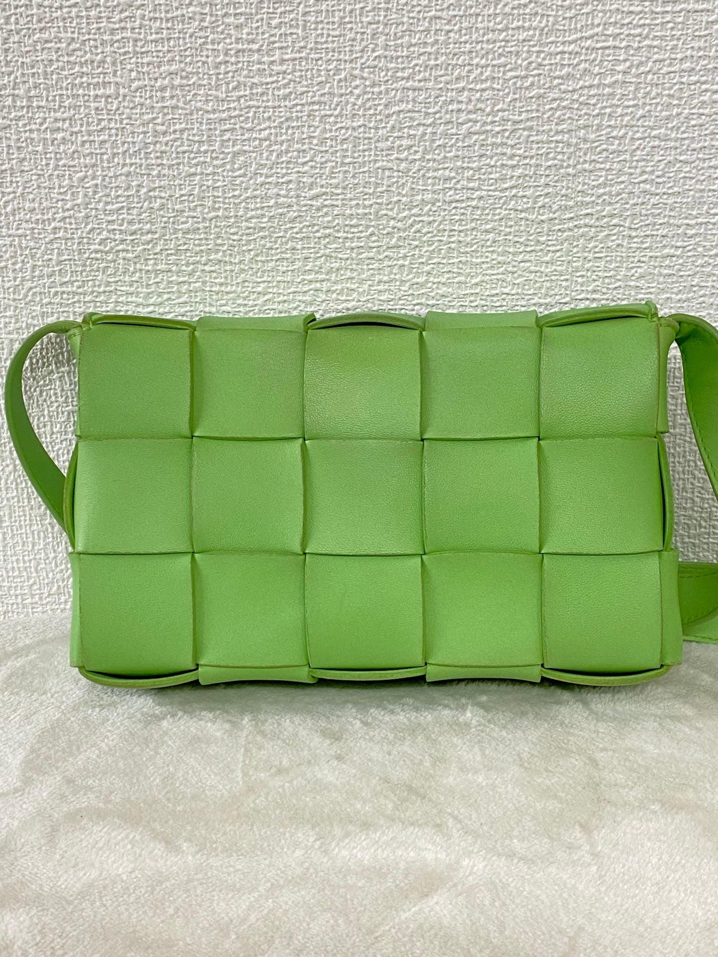Bottega Veneta Cassette Grass Green Shoulderbag