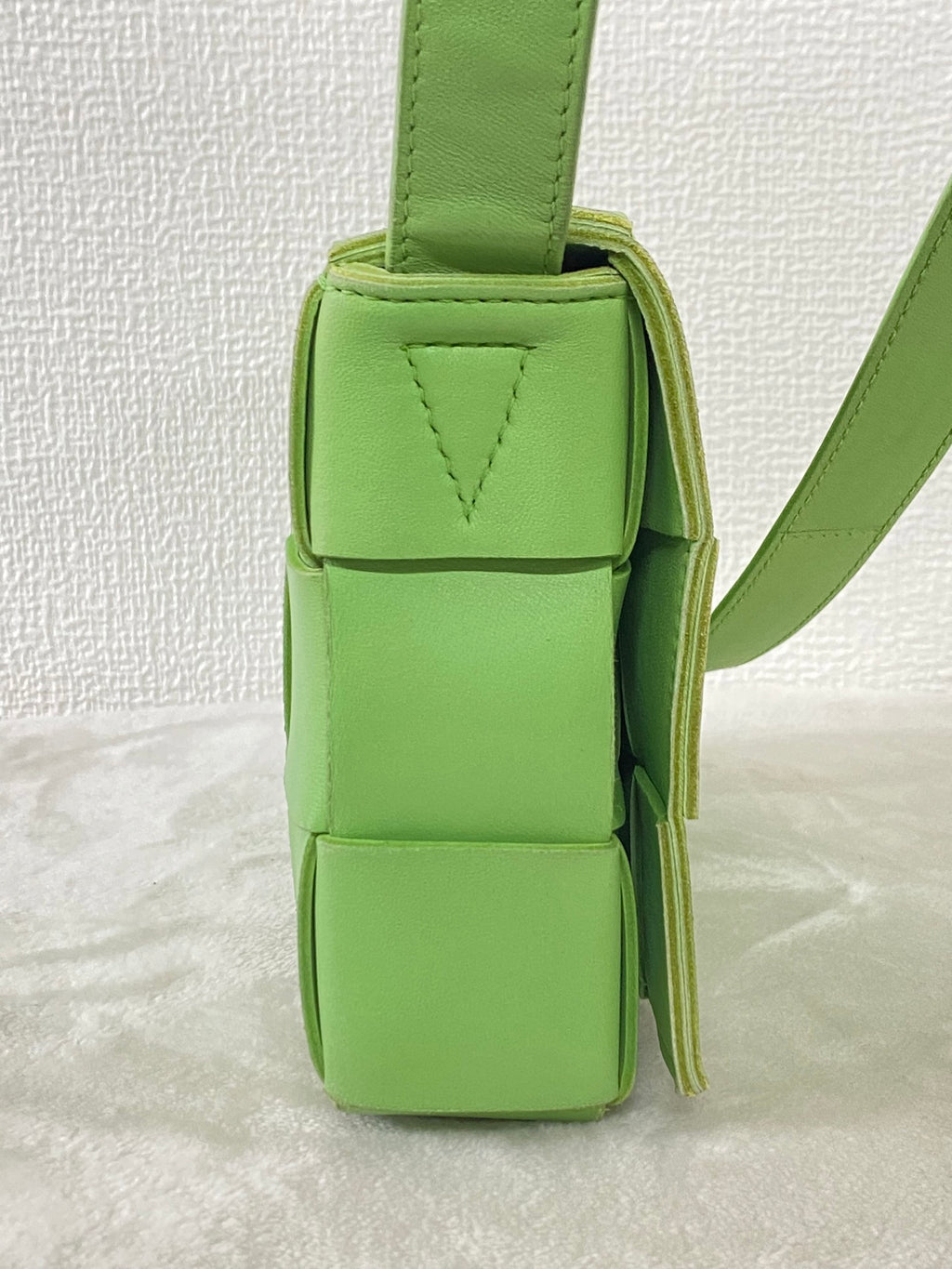 Bottega Veneta Cassette Grass Green Shoulderbag