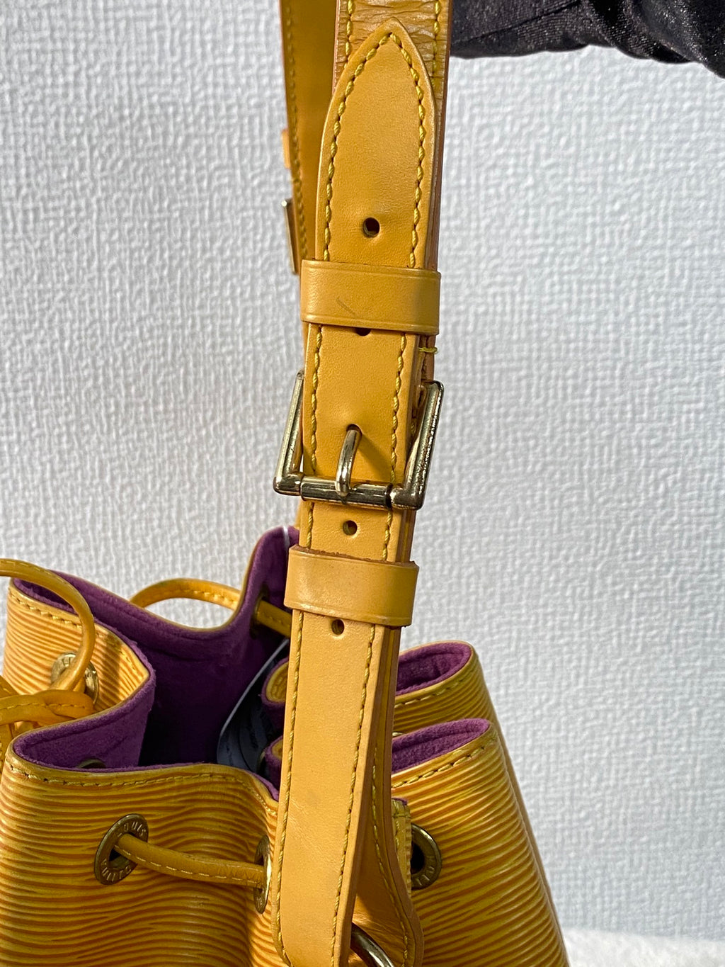 LOUIS VUITTON Epi Noé Leather Bucket Shoulderbag