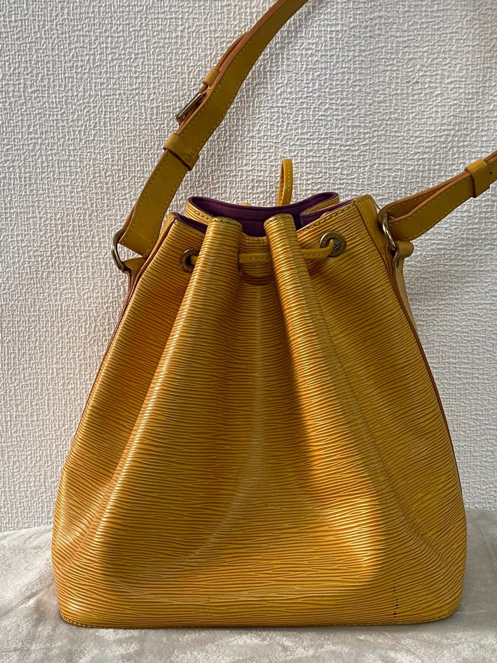 LOUIS VUITTON Epi Noé Leather Bucket Shoulderbag