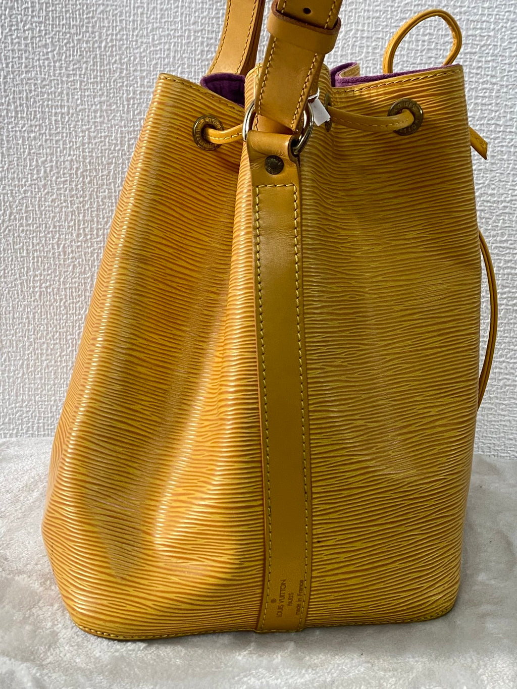 LOUIS VUITTON Epi Noé Leather Bucket Shoulderbag