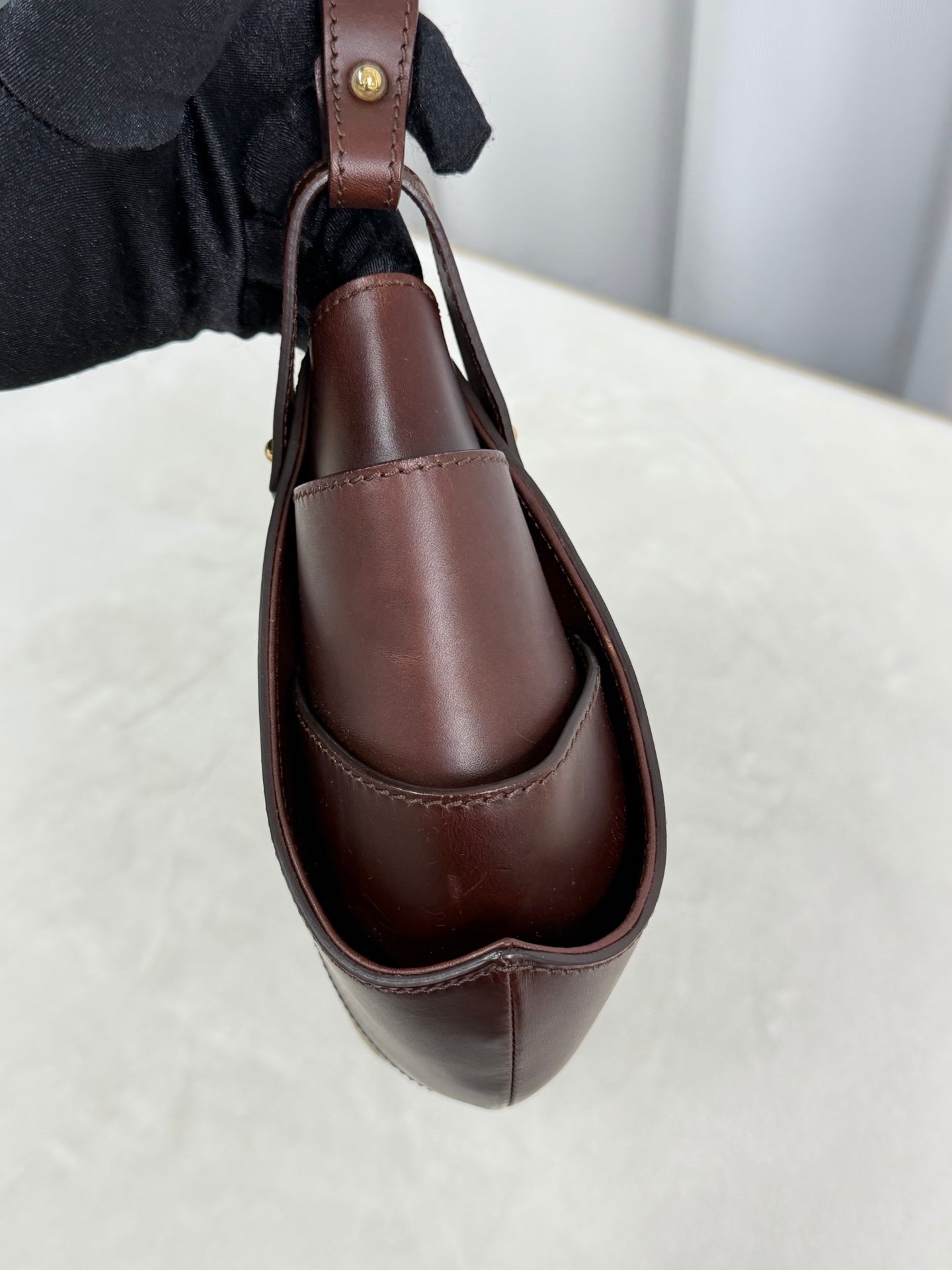 FENDI Zucchino Canvas Handbag