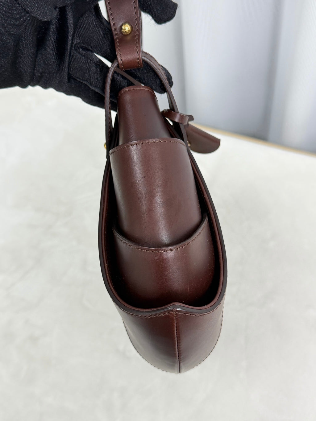 FENDI Zucchino Canvas Handbag