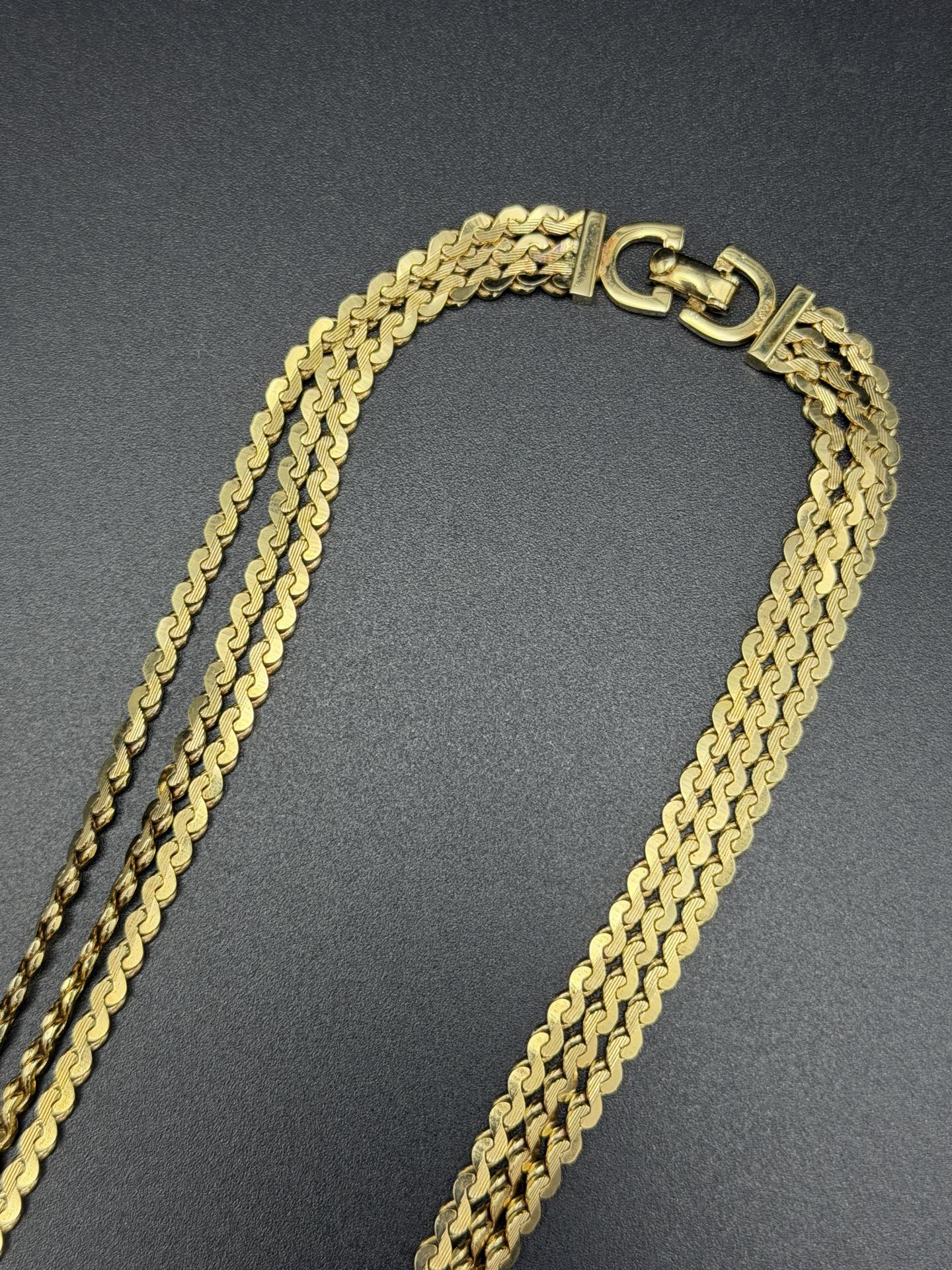 CHRISTIAN DIOR Multiple Layer Necklace