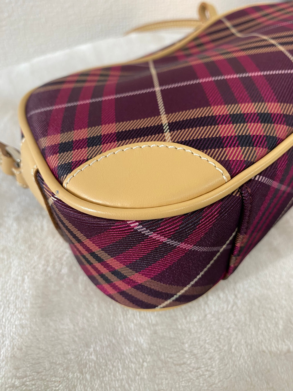 BURBERRY  Check Pattern Shoulderbag