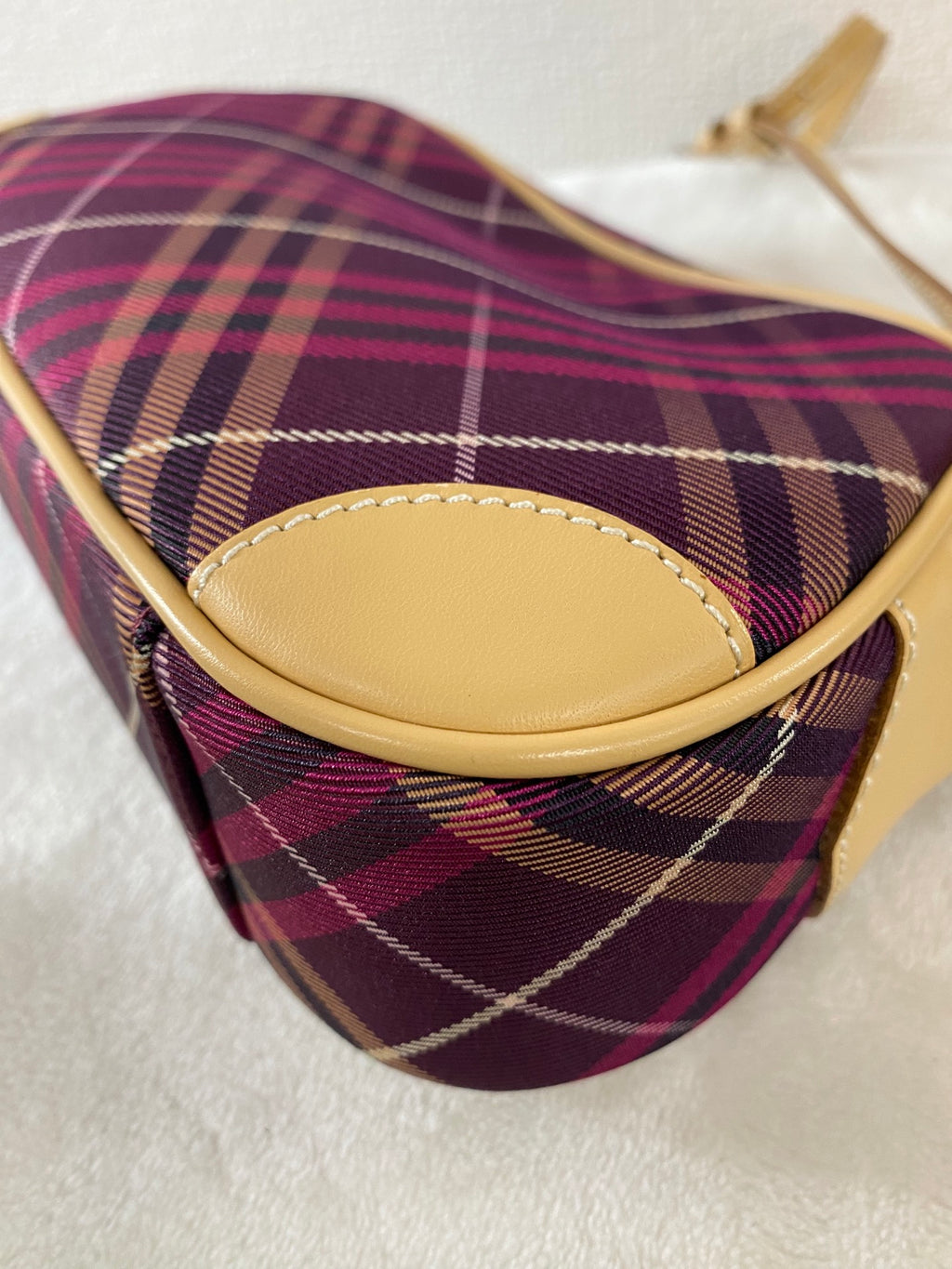 BURBERRY  Check Pattern Shoulderbag