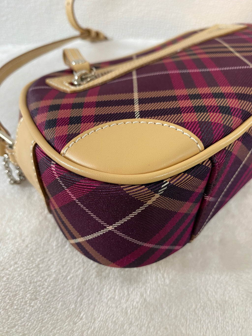 BURBERRY  Check Pattern Shoulderbag