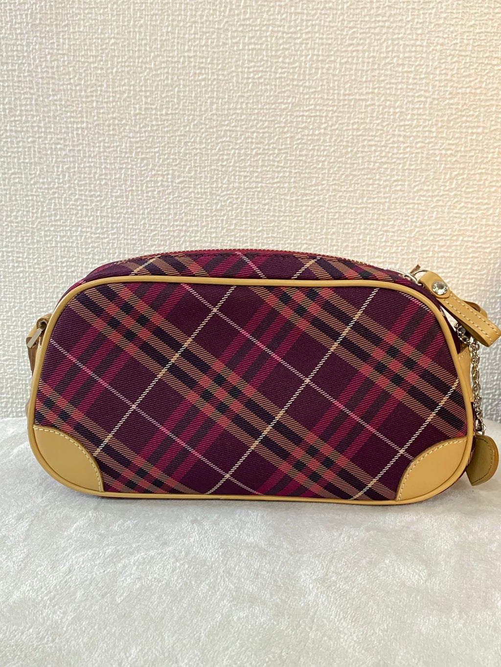 BURBERRY  Check Pattern Shoulderbag
