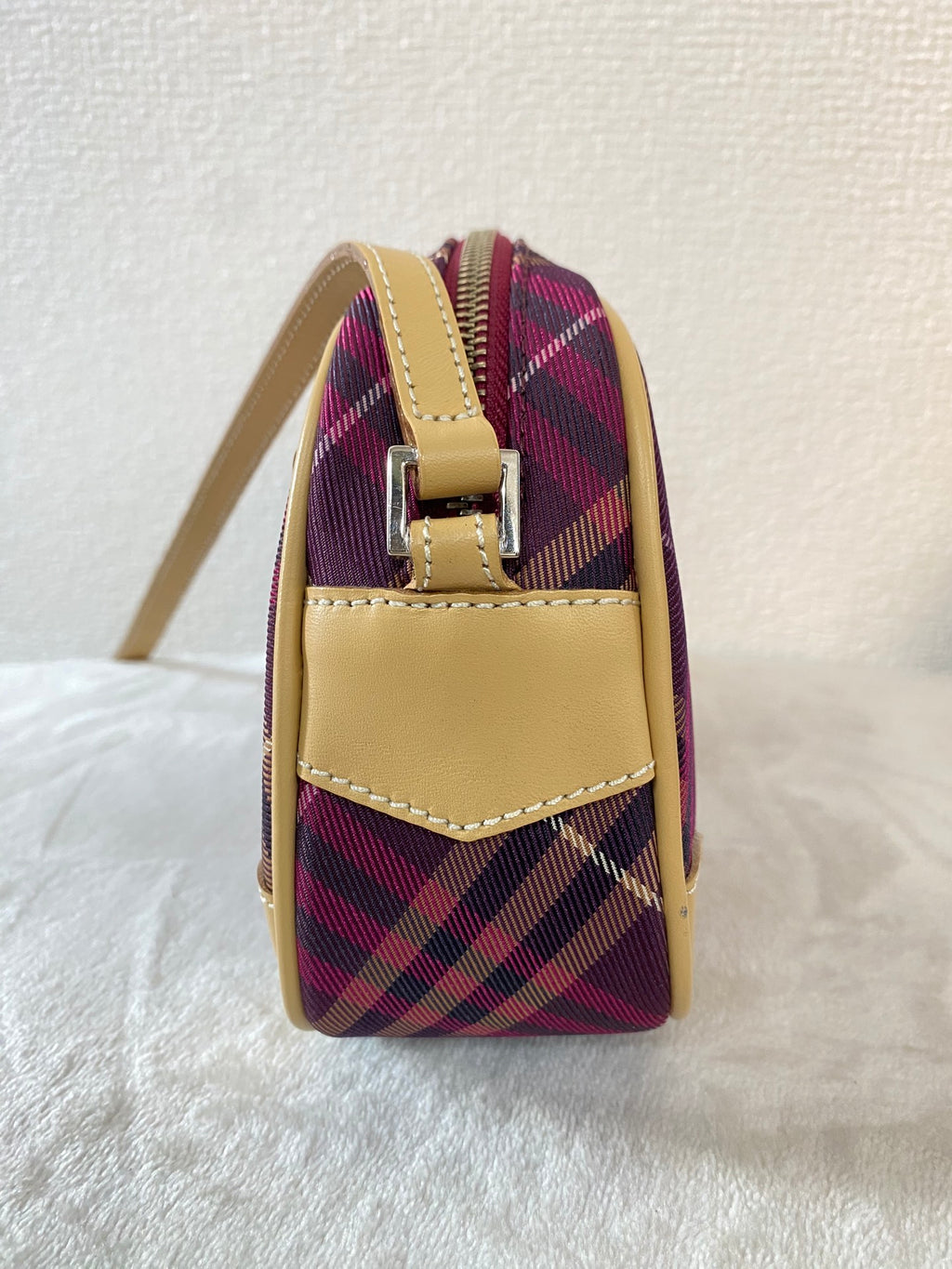 BURBERRY  Check Pattern Shoulderbag