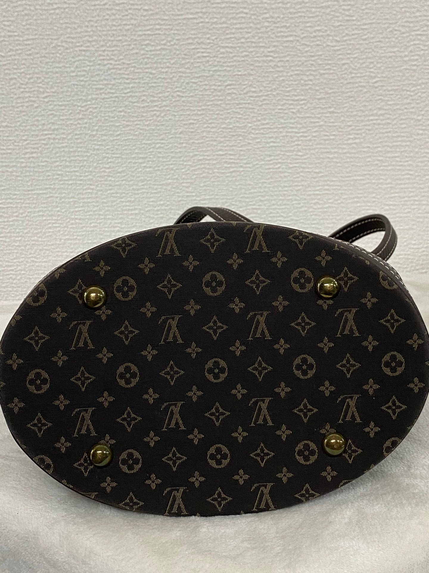 LOUIS VUITTON Monogram Denim Bucket Shoulderbag Set