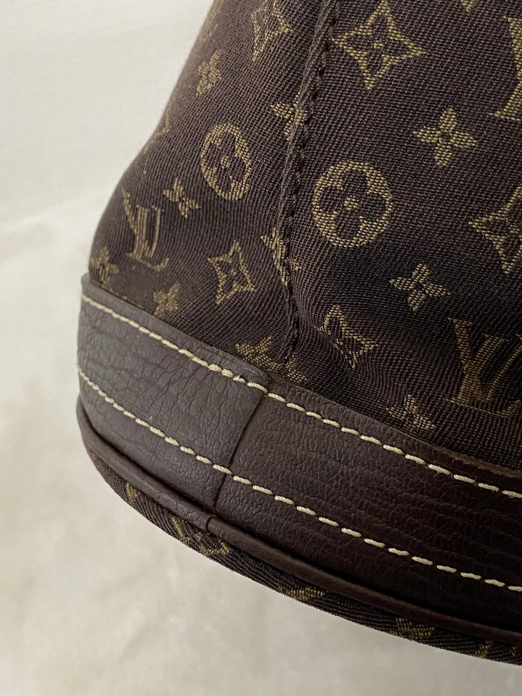 LOUIS VUITTON Monogram Denim Bucket Shoulderbag Set