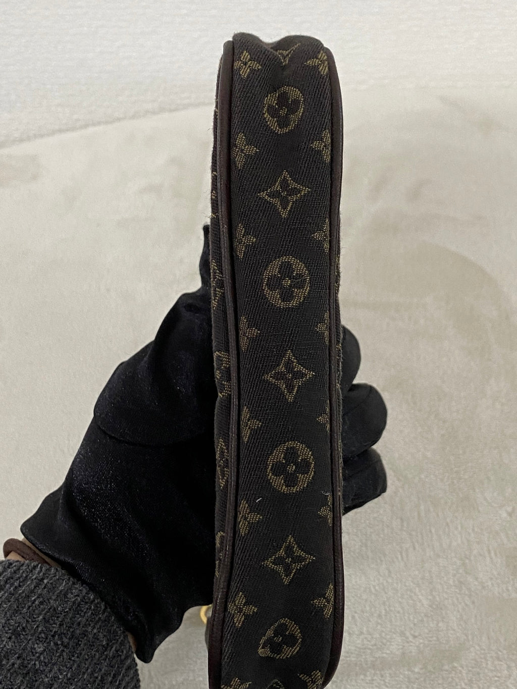 LOUIS VUITTON Monogram Denim Bucket Shoulderbag Set