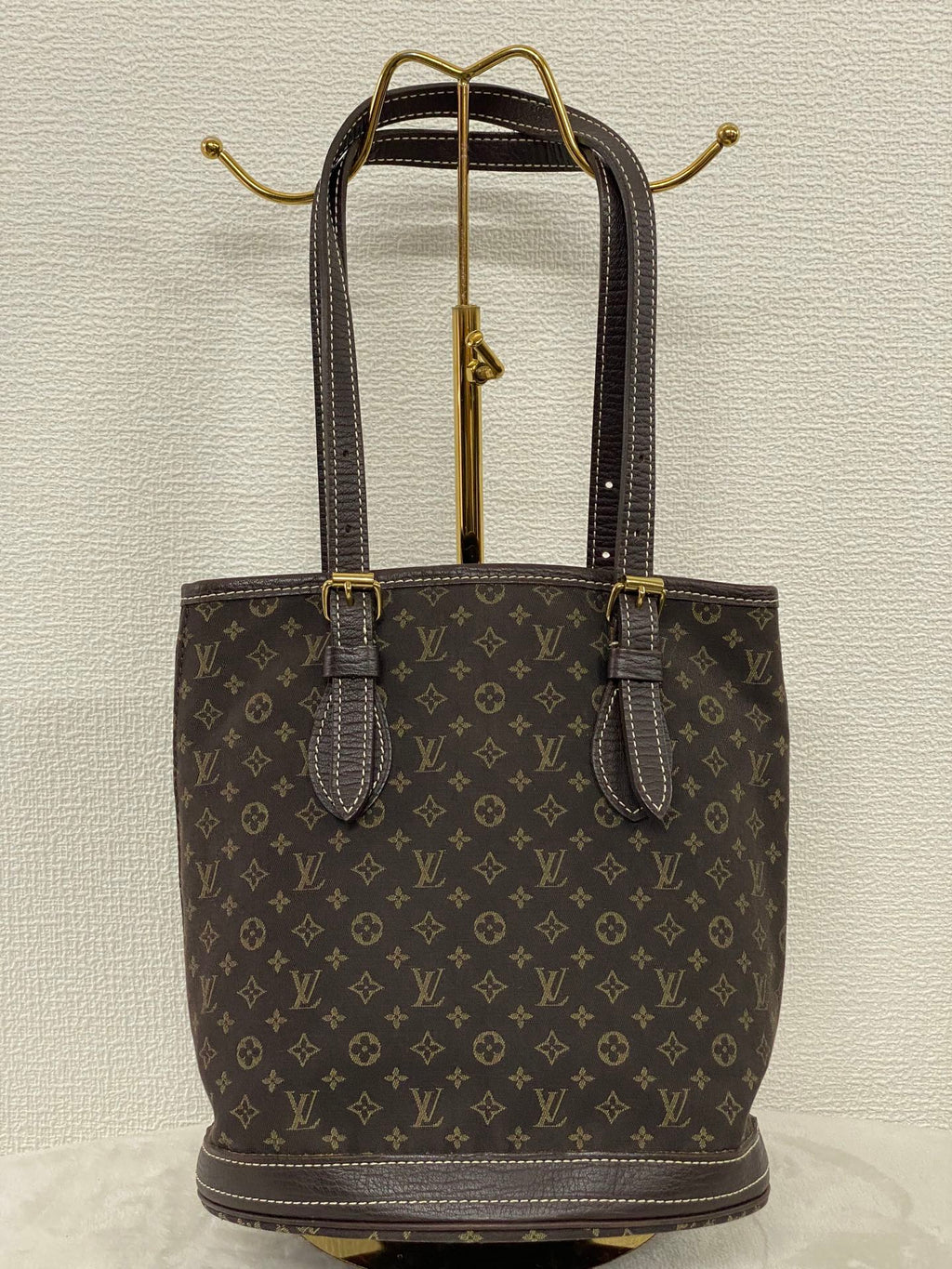 LOUIS VUITTON Monogram Denim Bucket Shoulderbag Set