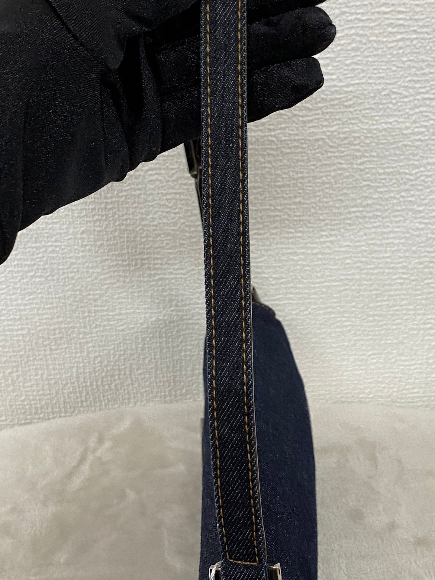FENDI Borsa In Jeans Beagutte Shoulderbag