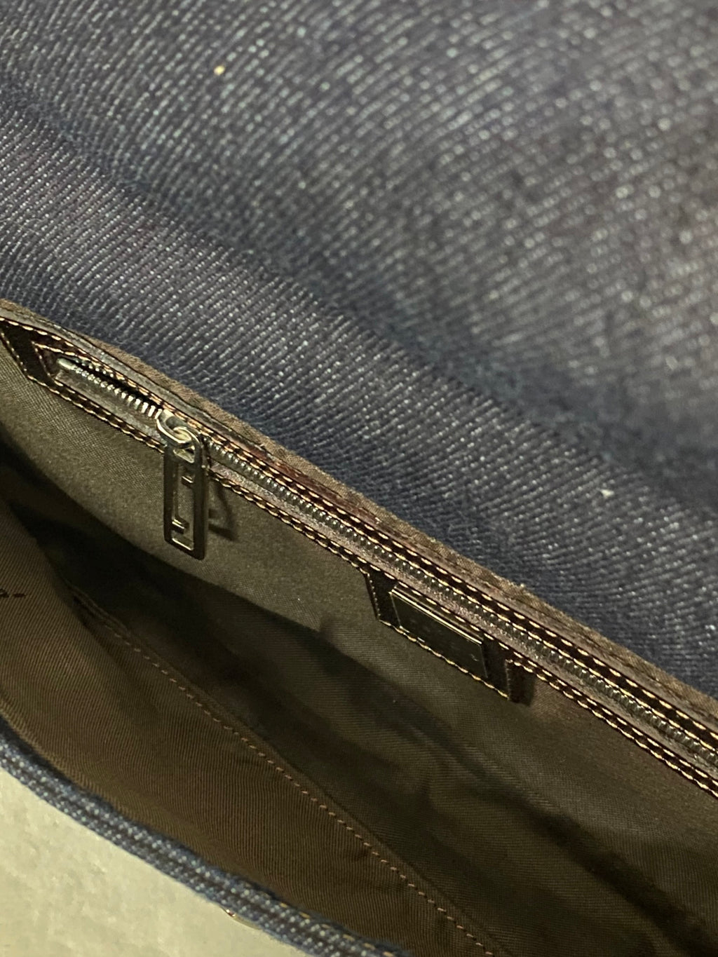 FENDI Borsa In Jeans Beagutte Shoulderbag