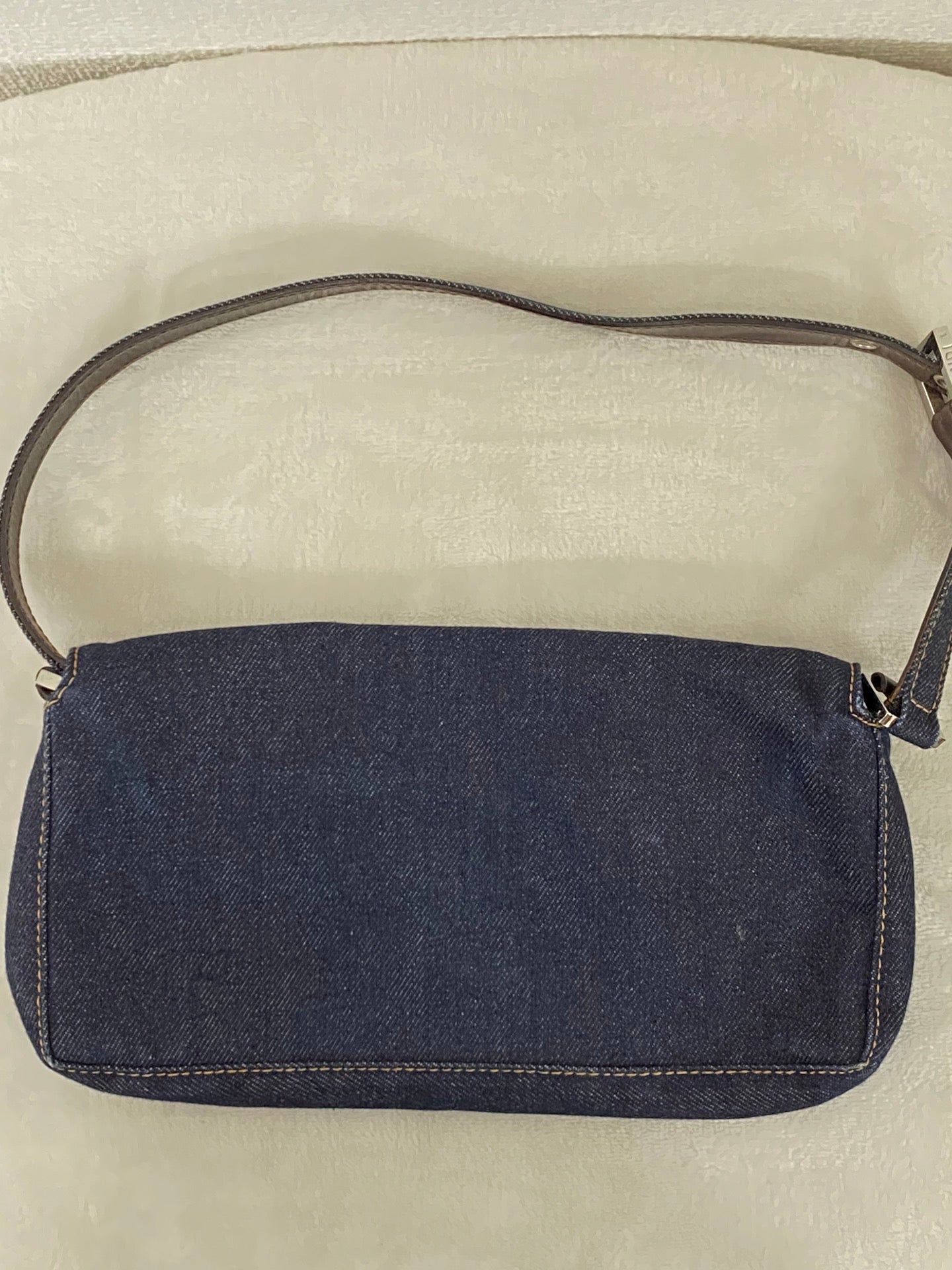 FENDI Borsa In Jeans Beagutte Shoulderbag