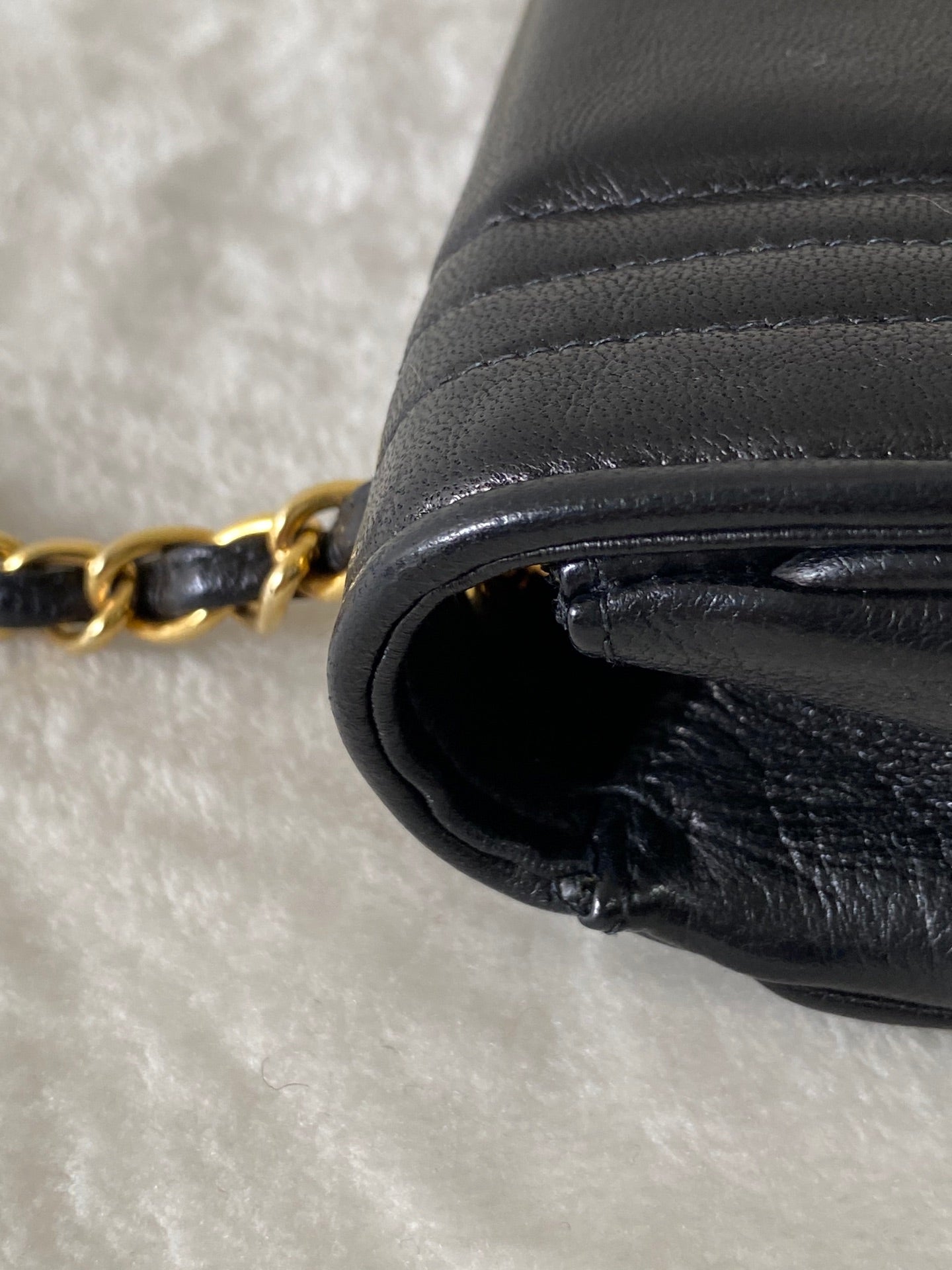 CHANEL Lambskin DoubleC Chainbag