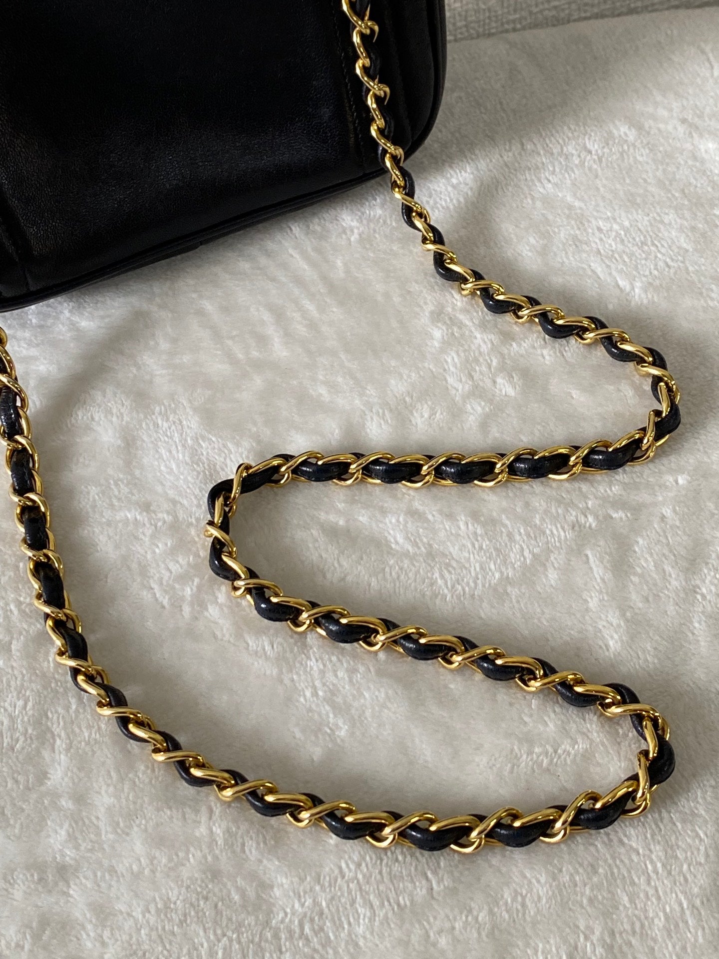 CHANEL Lambskin DoubleC Chainbag