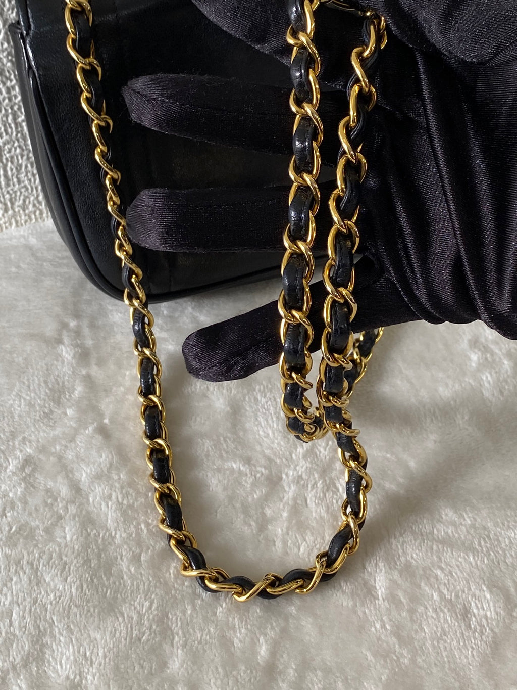 CHANEL Lambskin DoubleC Chainbag