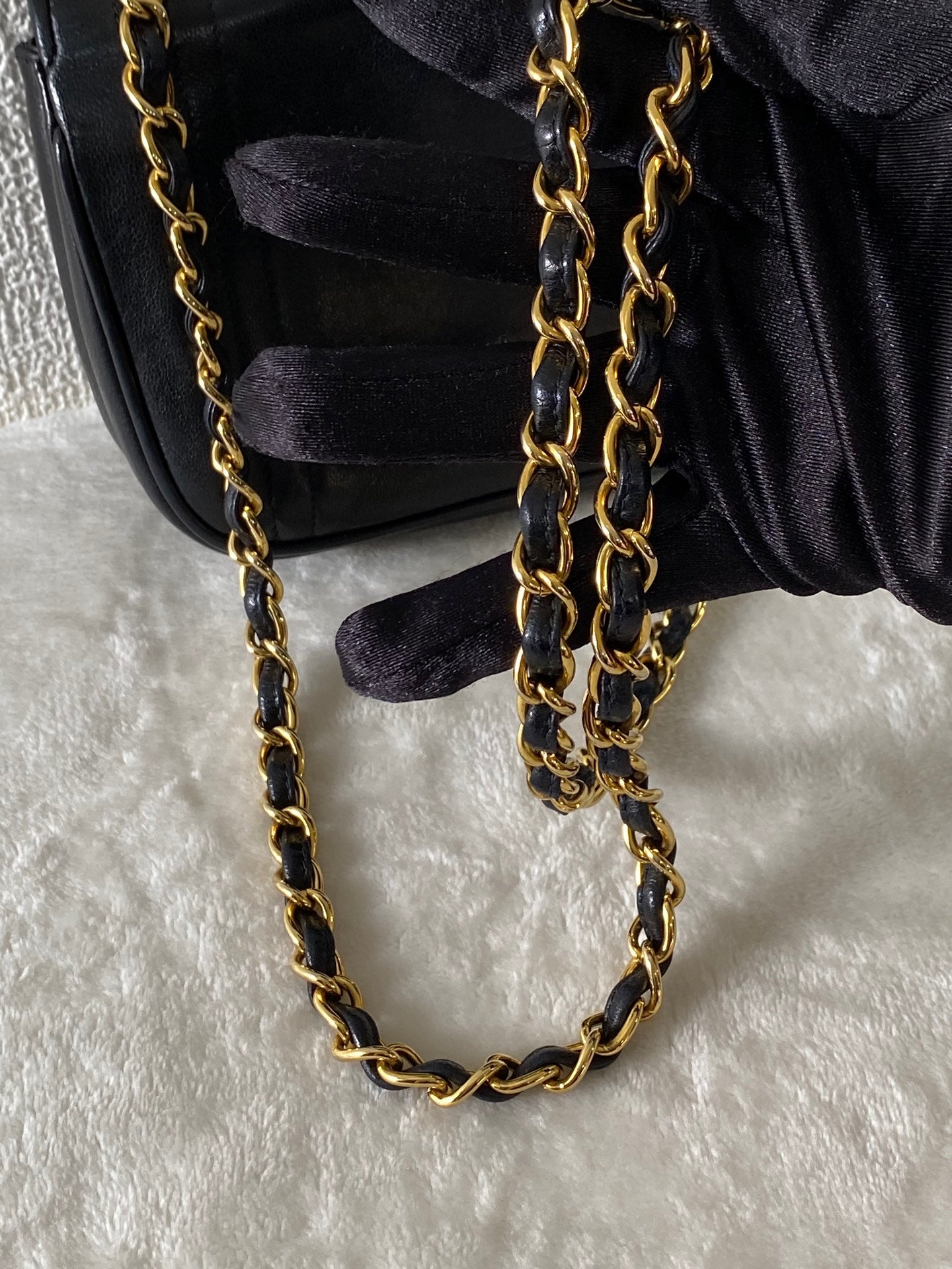 CHANEL Lambskin DoubleC Chainbag