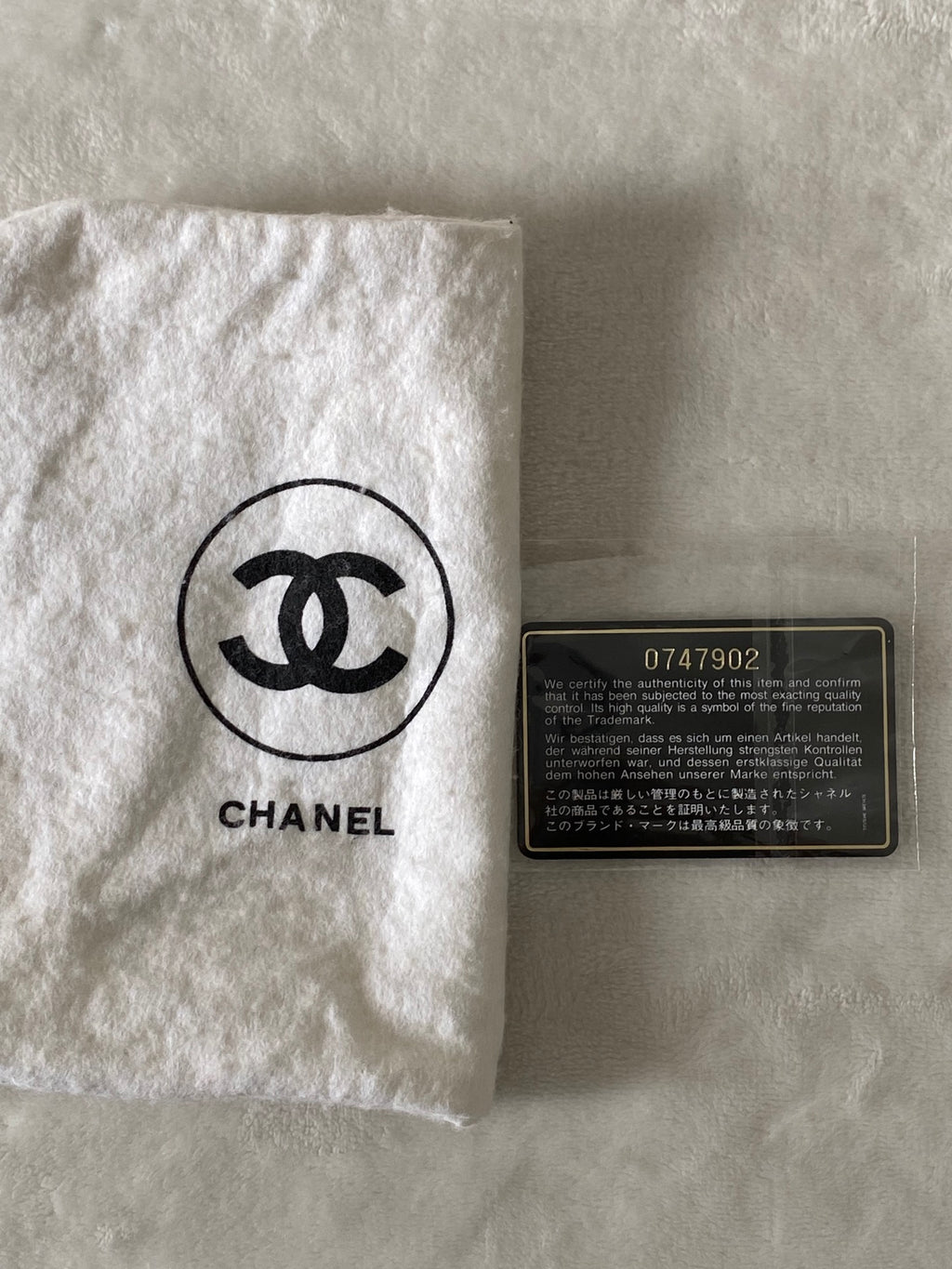 CHANEL Lambskin DoubleC Chainbag