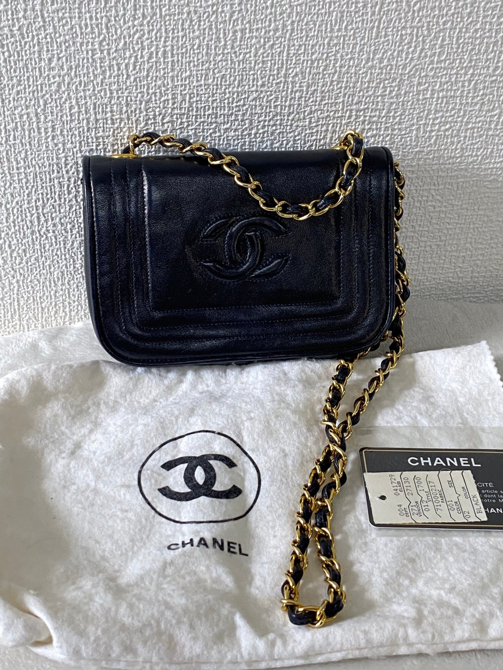 CHANEL Lambskin DoubleC Chainbag